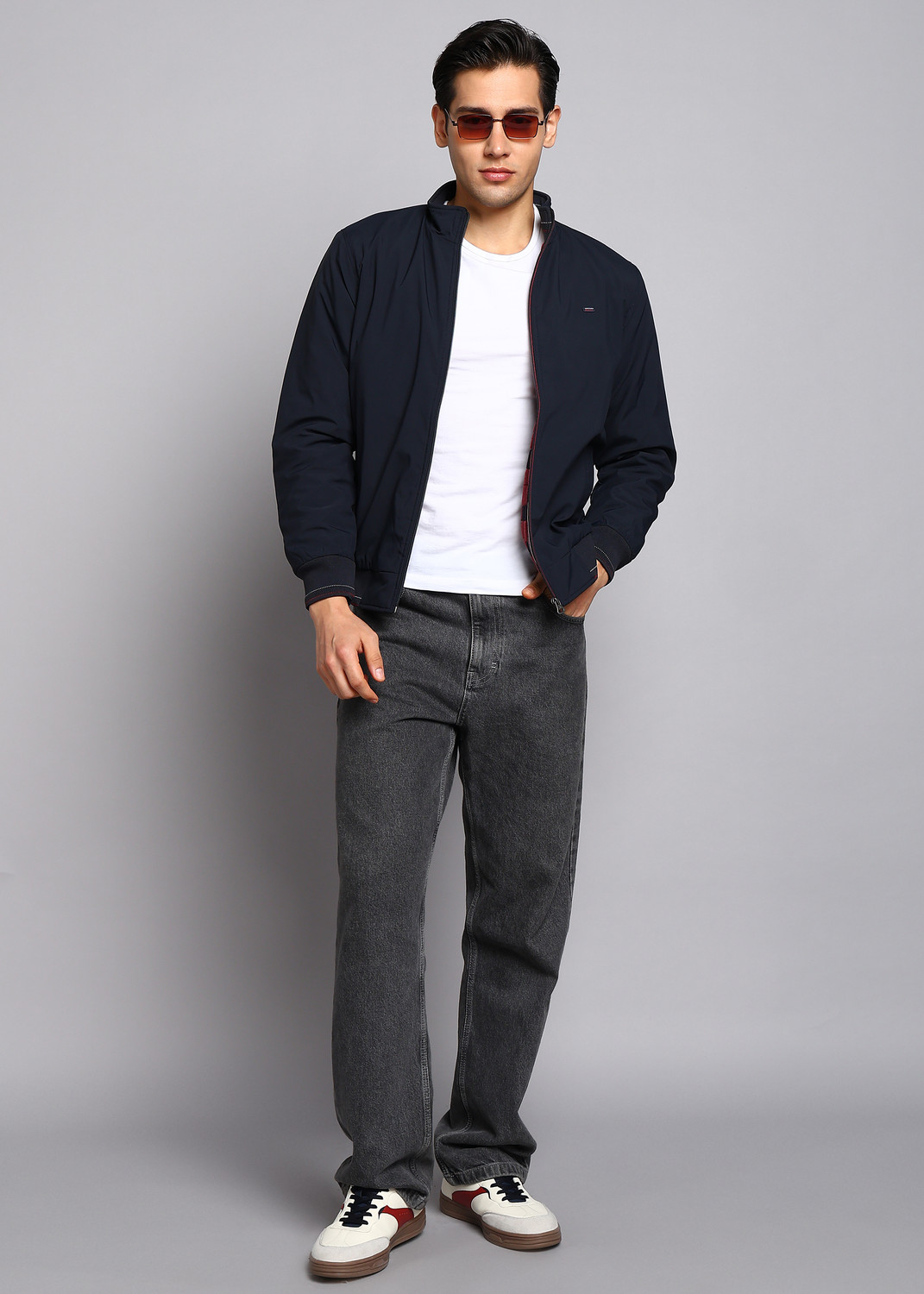 Image of MONTE CARLO Men Solid Casual Jacket