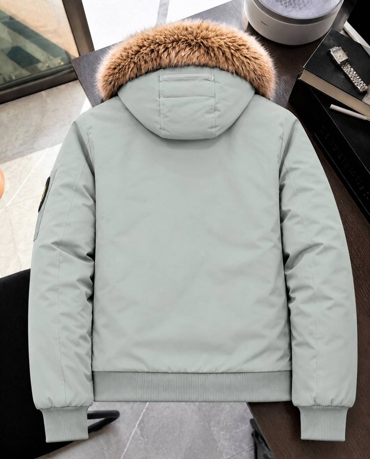 Motrex Men Printed Casual Jacket - Image 2