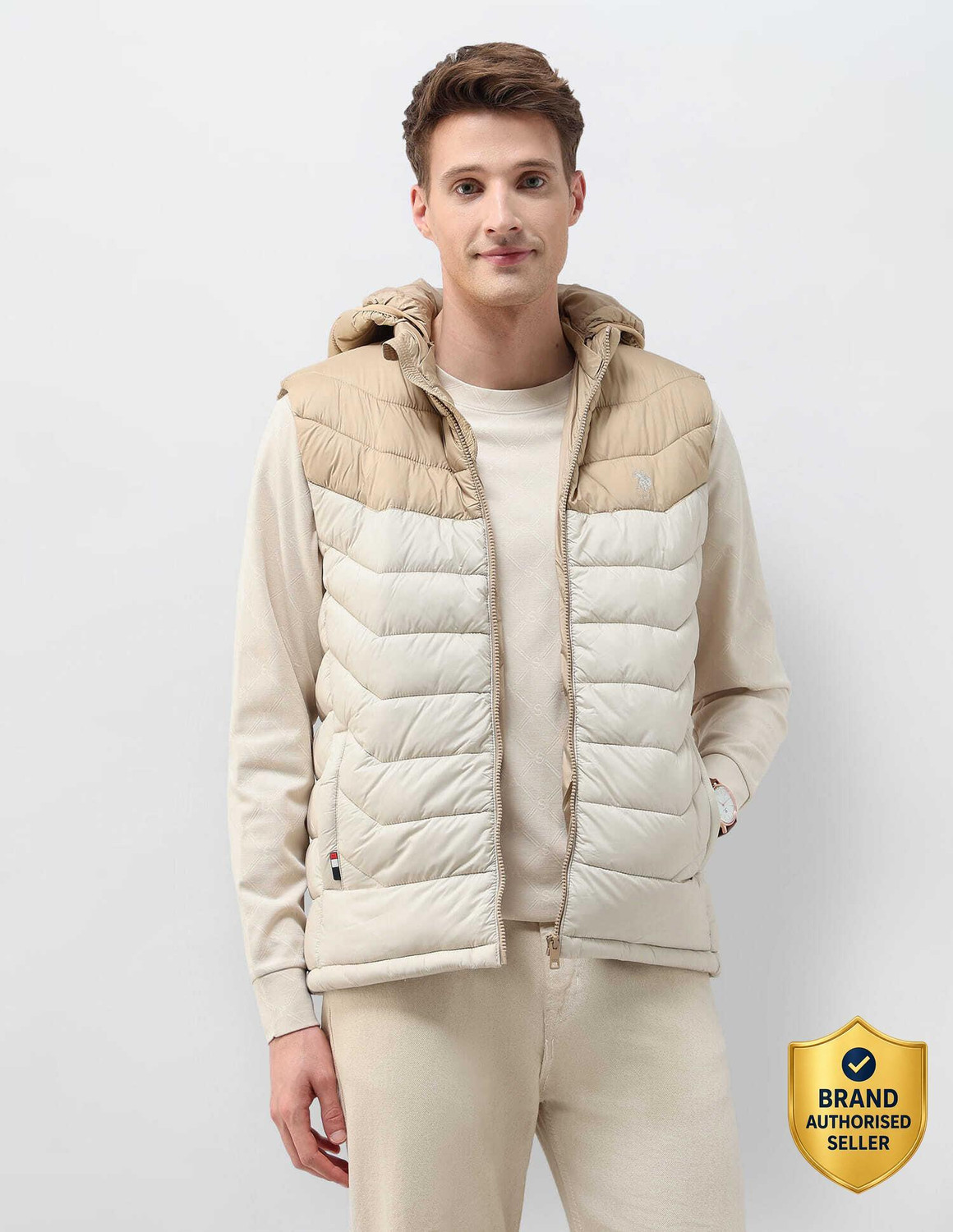 Image of U.S. POLO ASSN. Men Solid Casual Jacket