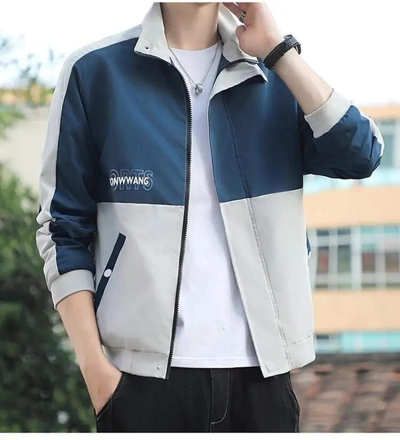 Image of ROXFID Full Sleeve Colorblock Men Jacket