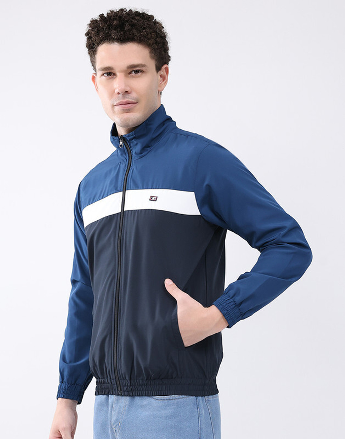 Image of MONTE CARLO Full Sleeve Colorblock Men Jacket