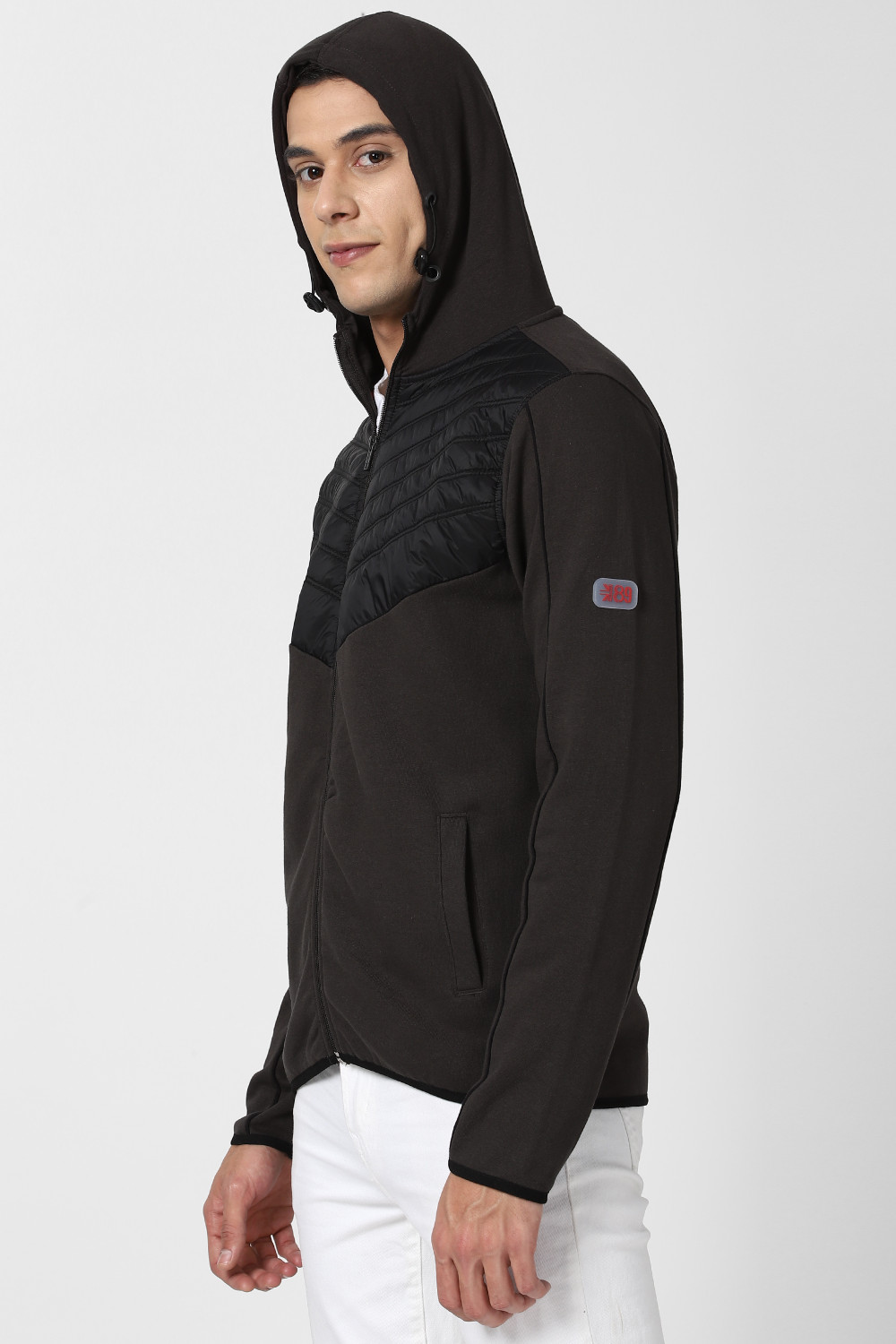 Image of PETER ENGLAND Full Sleeve Solid Men Jacket