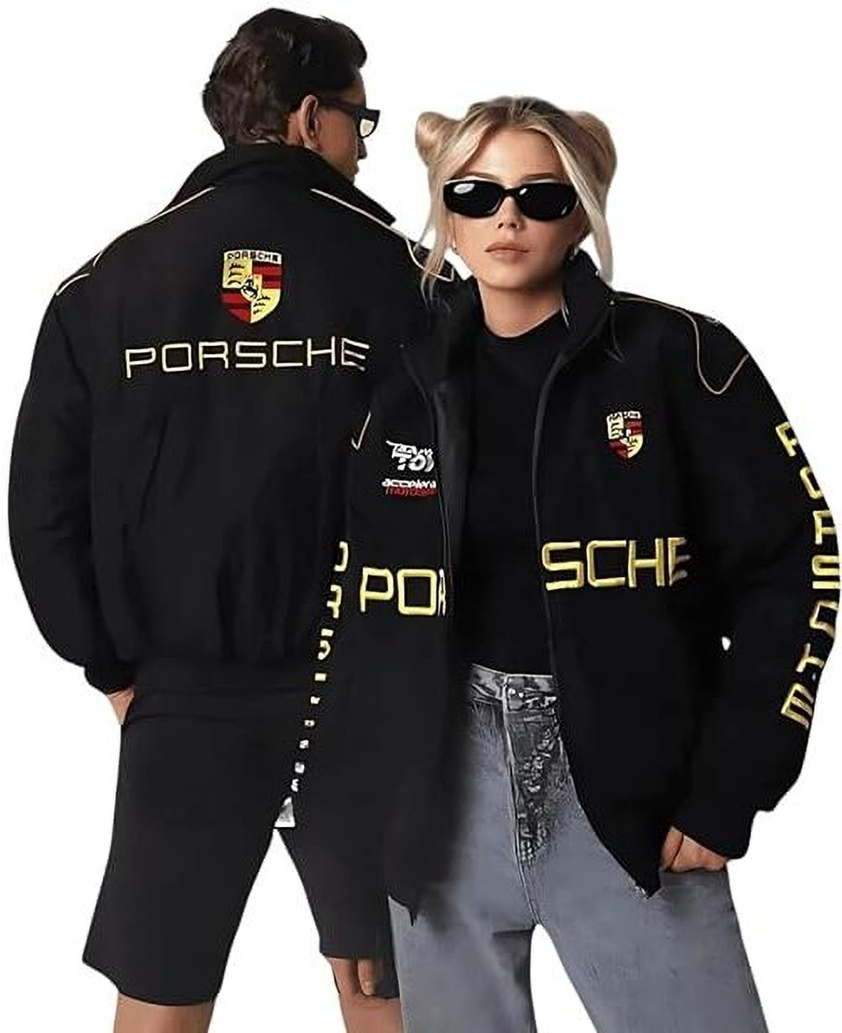 Image of EXOTIXSTORE Full Sleeve Embroidered Men & Women Jacket