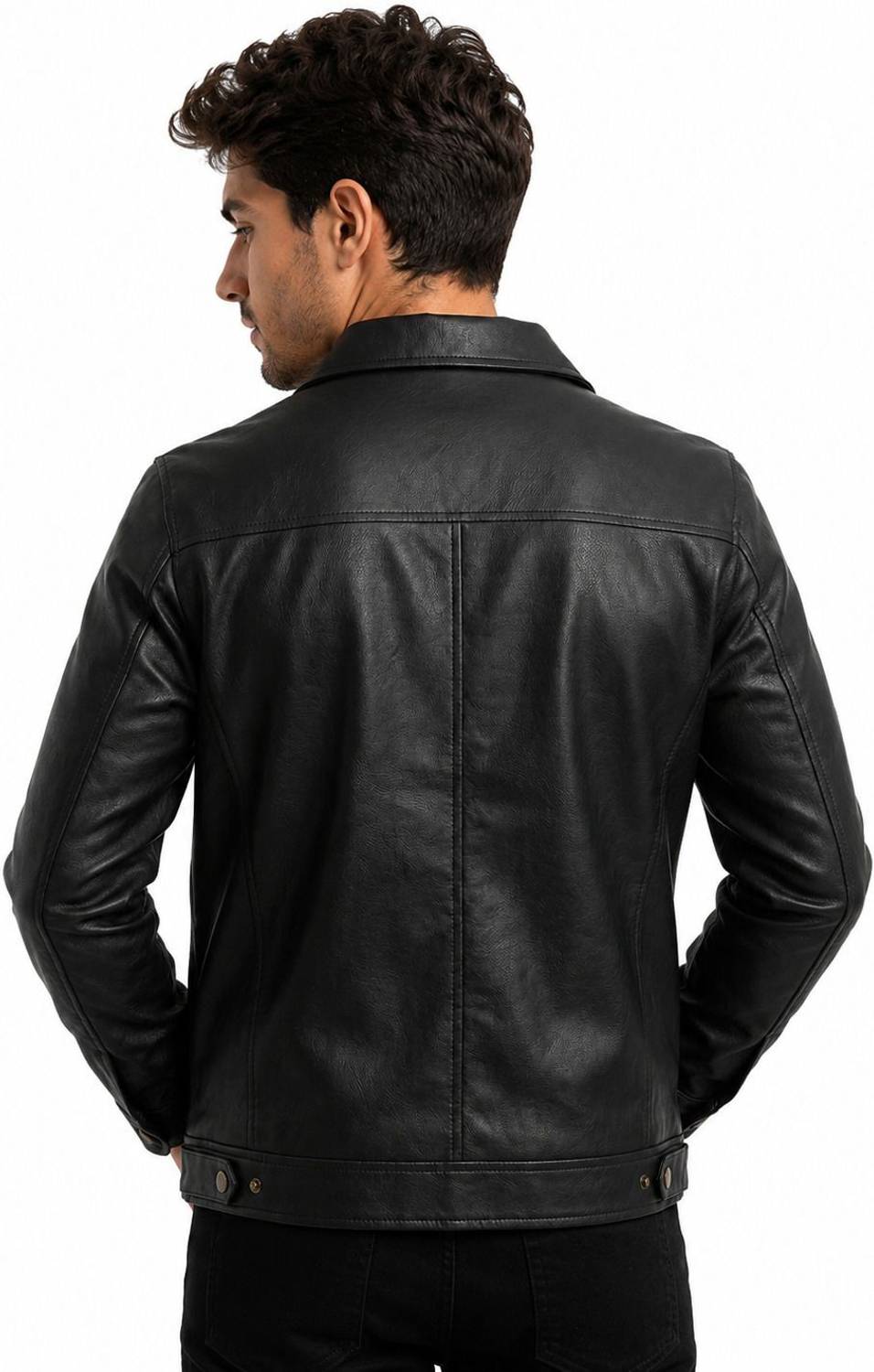 RETAIL Full Sleeve Solid Men Jacket - Image 3