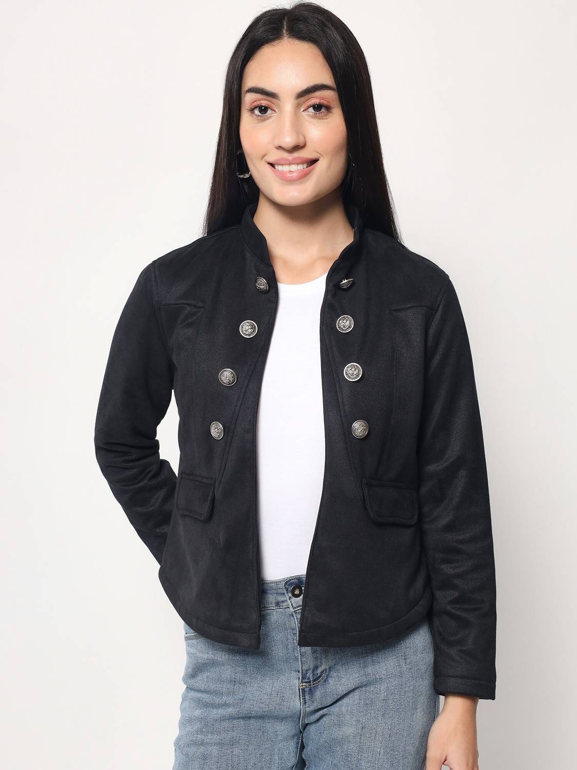 BEATNIK Full Sleeve Solid Women Jacket
