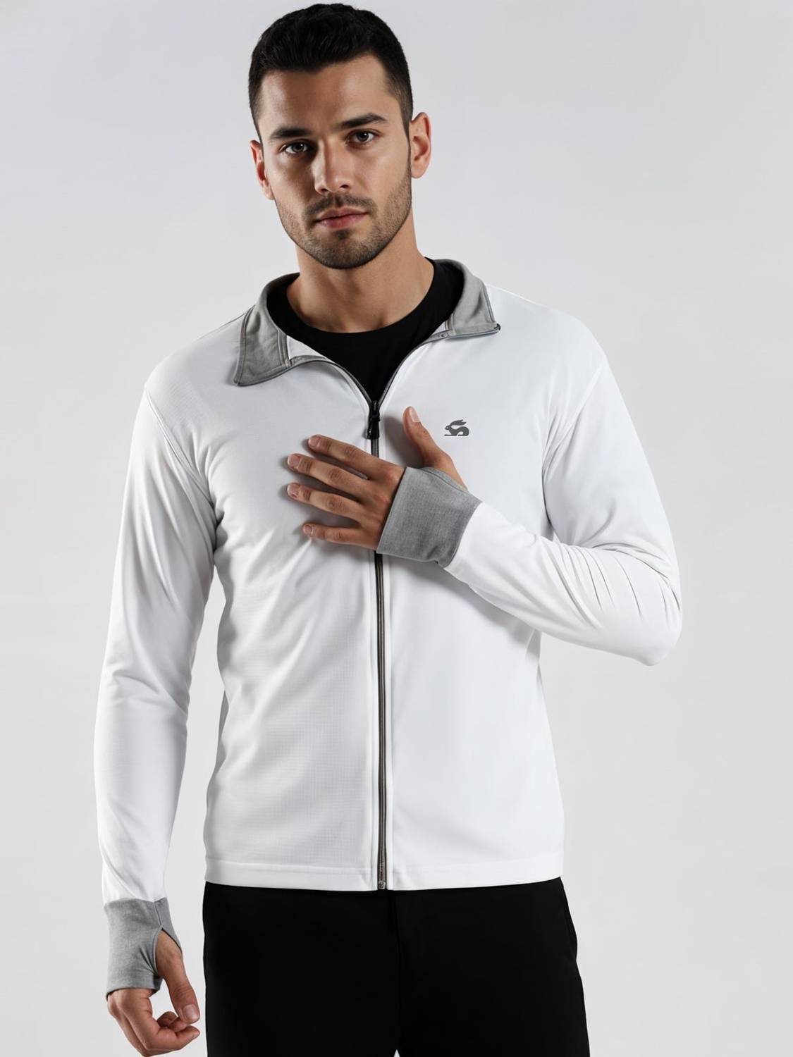 ADRO Full Sleeve Solid Men Jacket
