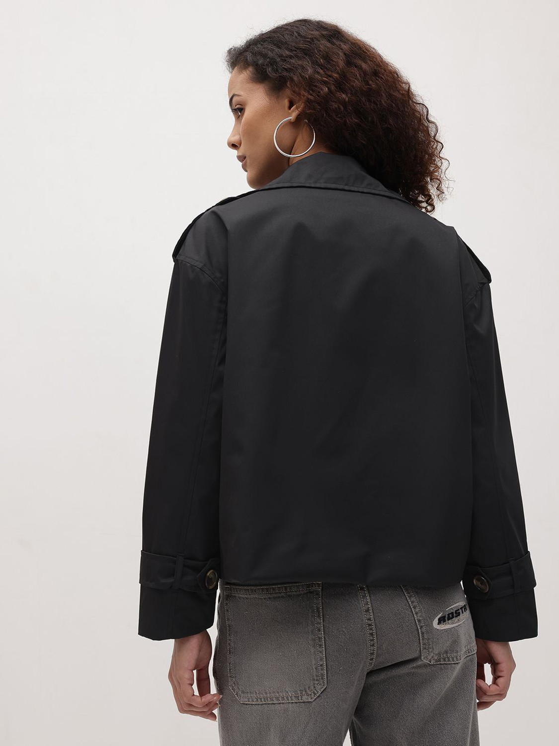 Image of Roadster Full Sleeve Solid Women Jacket