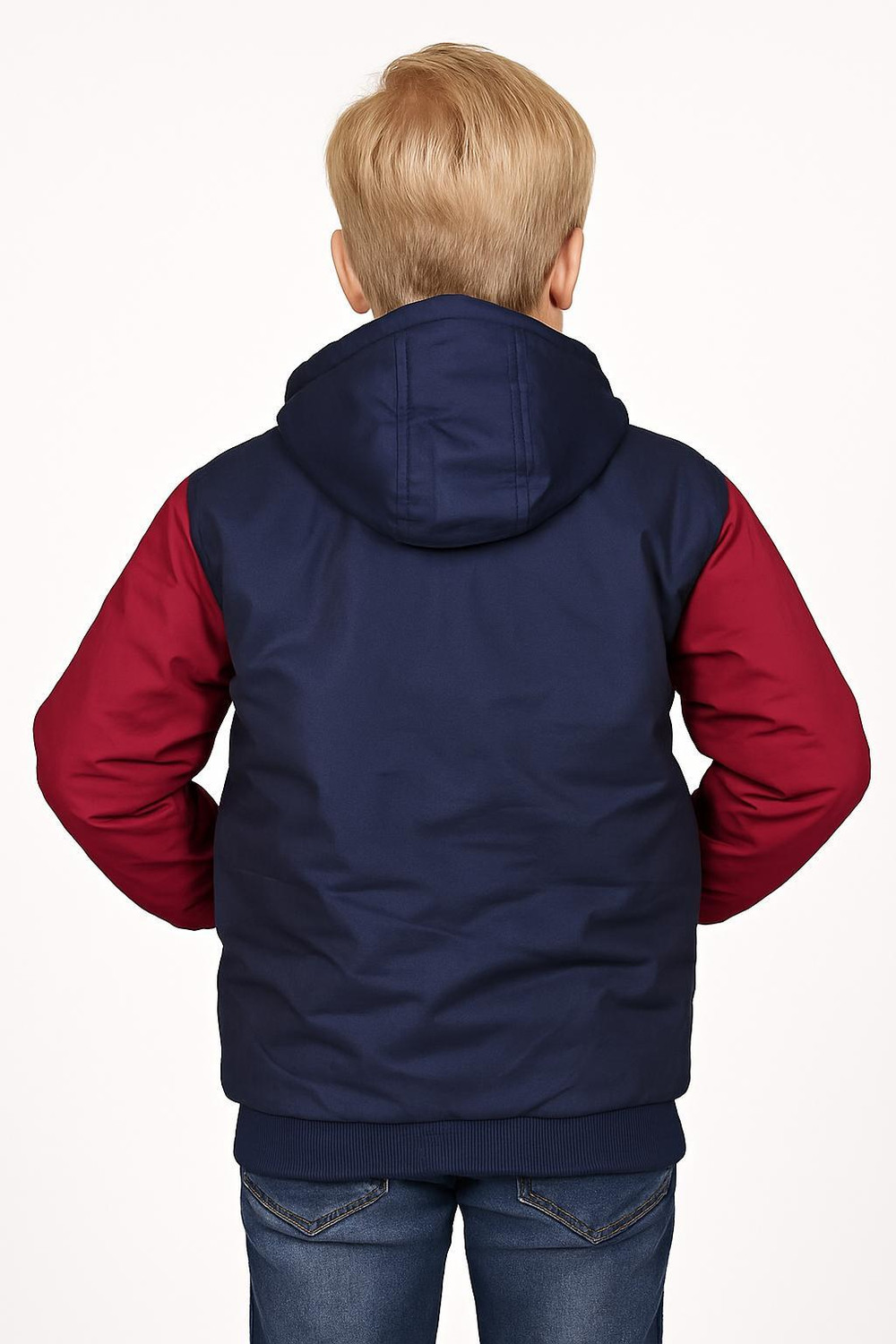Image of QB CLUB Full Sleeve Colorblock Boys Jacket