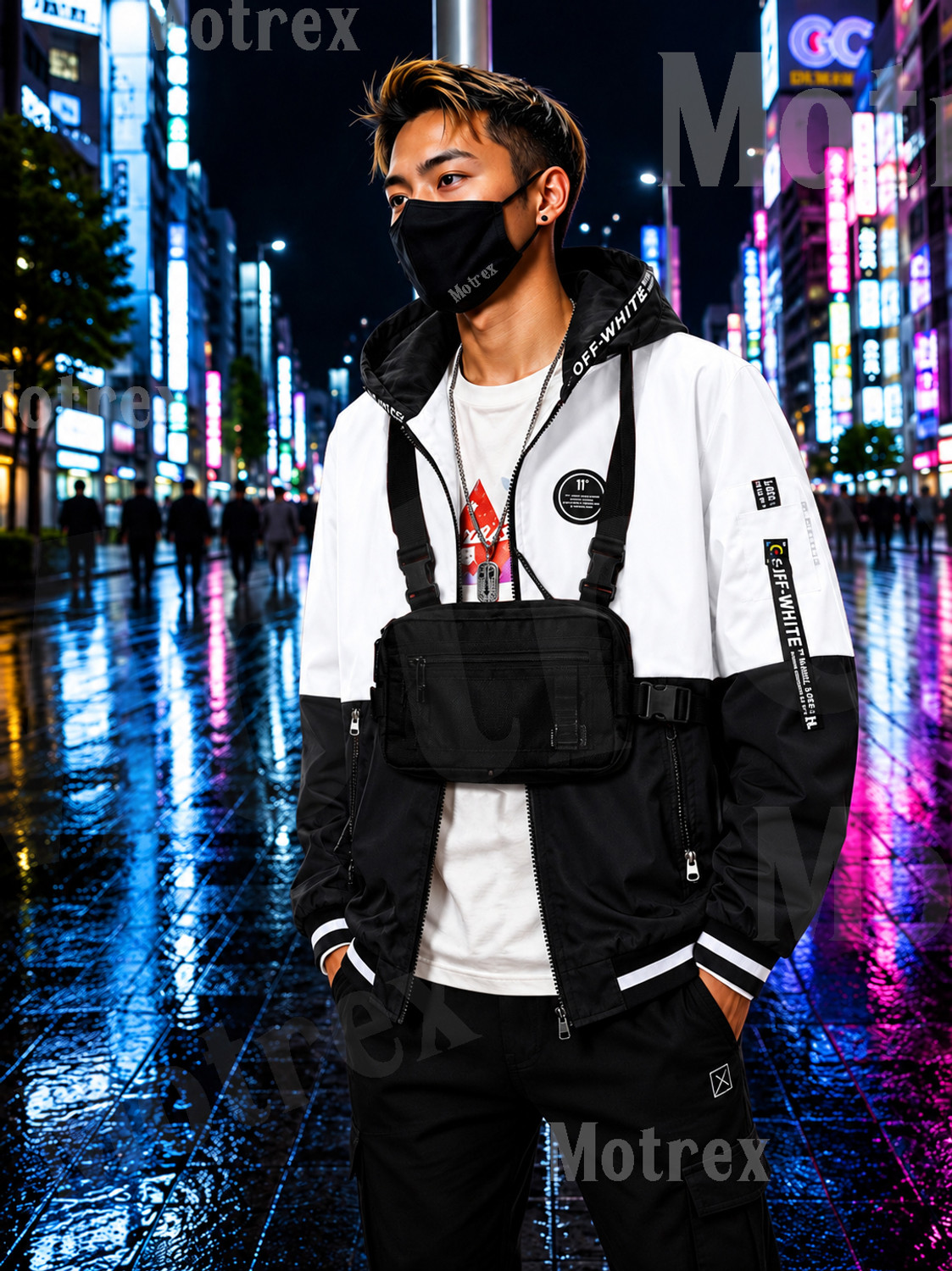 Image of MOTREX Men Printed Casual Jacket