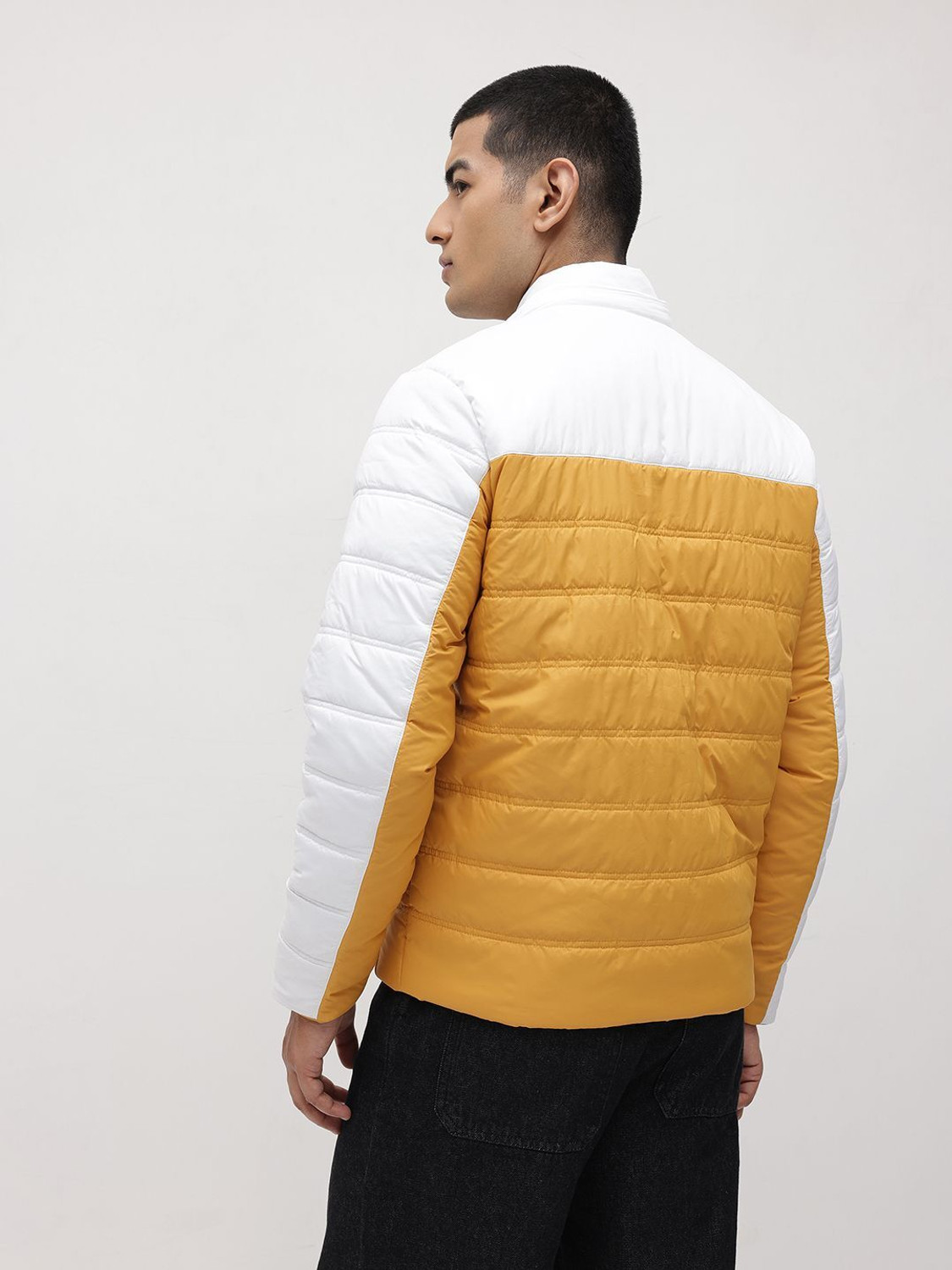 Image of Roadster Full Sleeve Colorblock Men Jacket