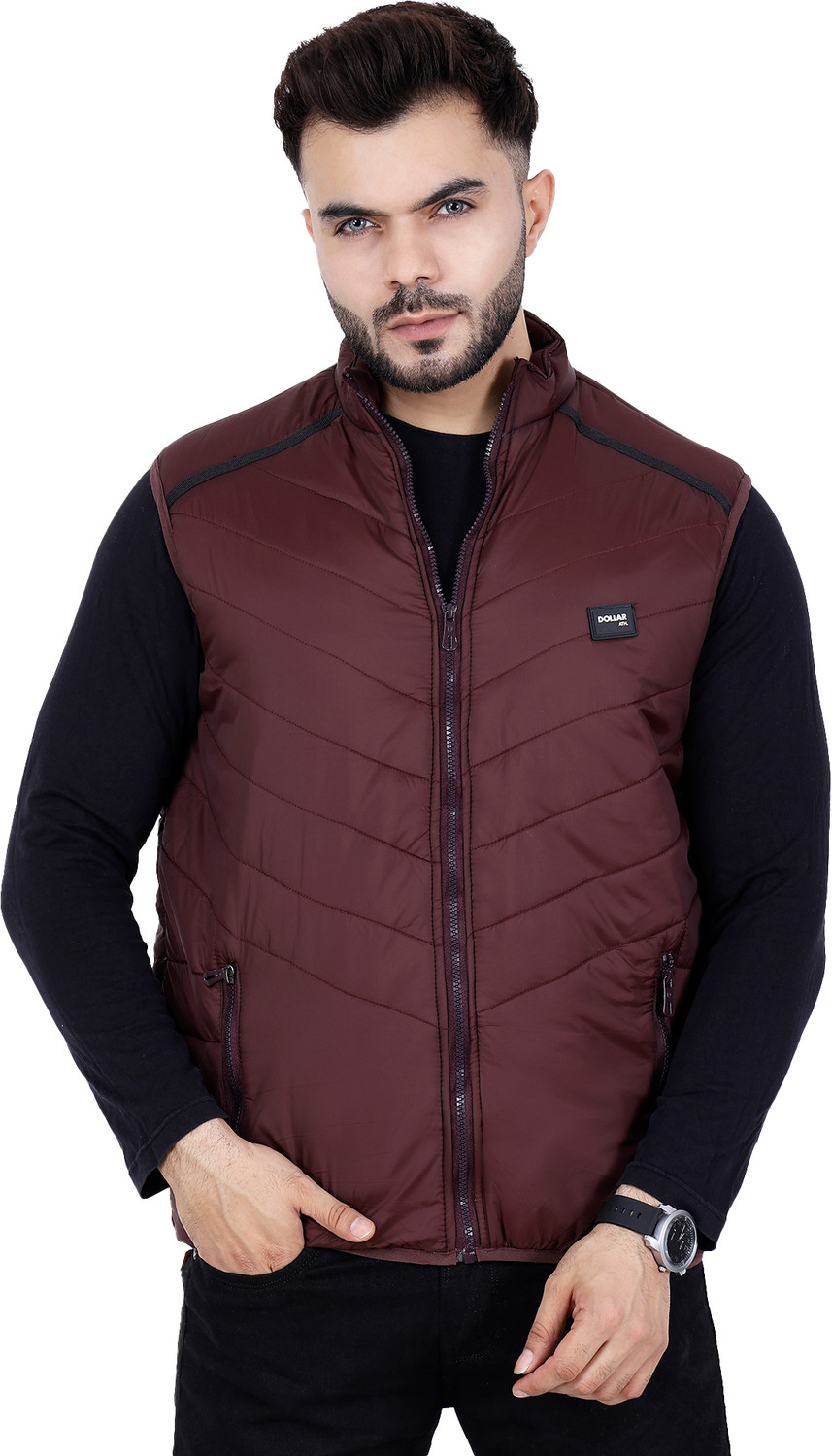Image of Dollar Sleeveless Solid Men Jacket