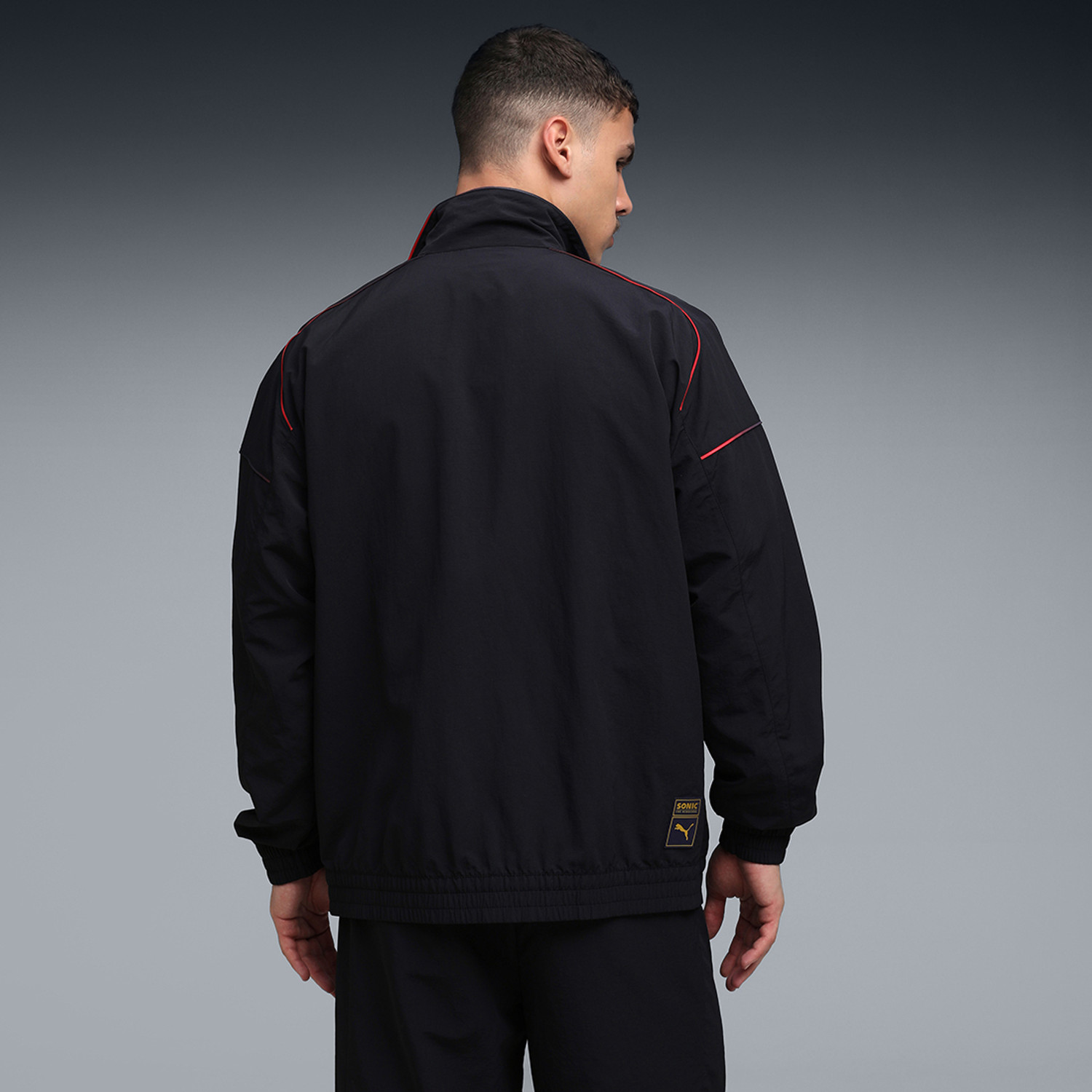 Image of PUMA Full Sleeve Striped Men Jacket