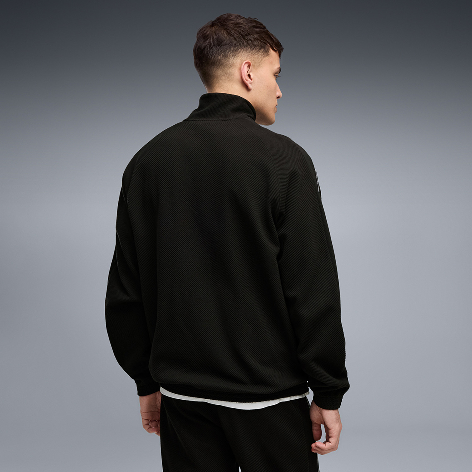Image of PUMA Men Striped Casual Jacket