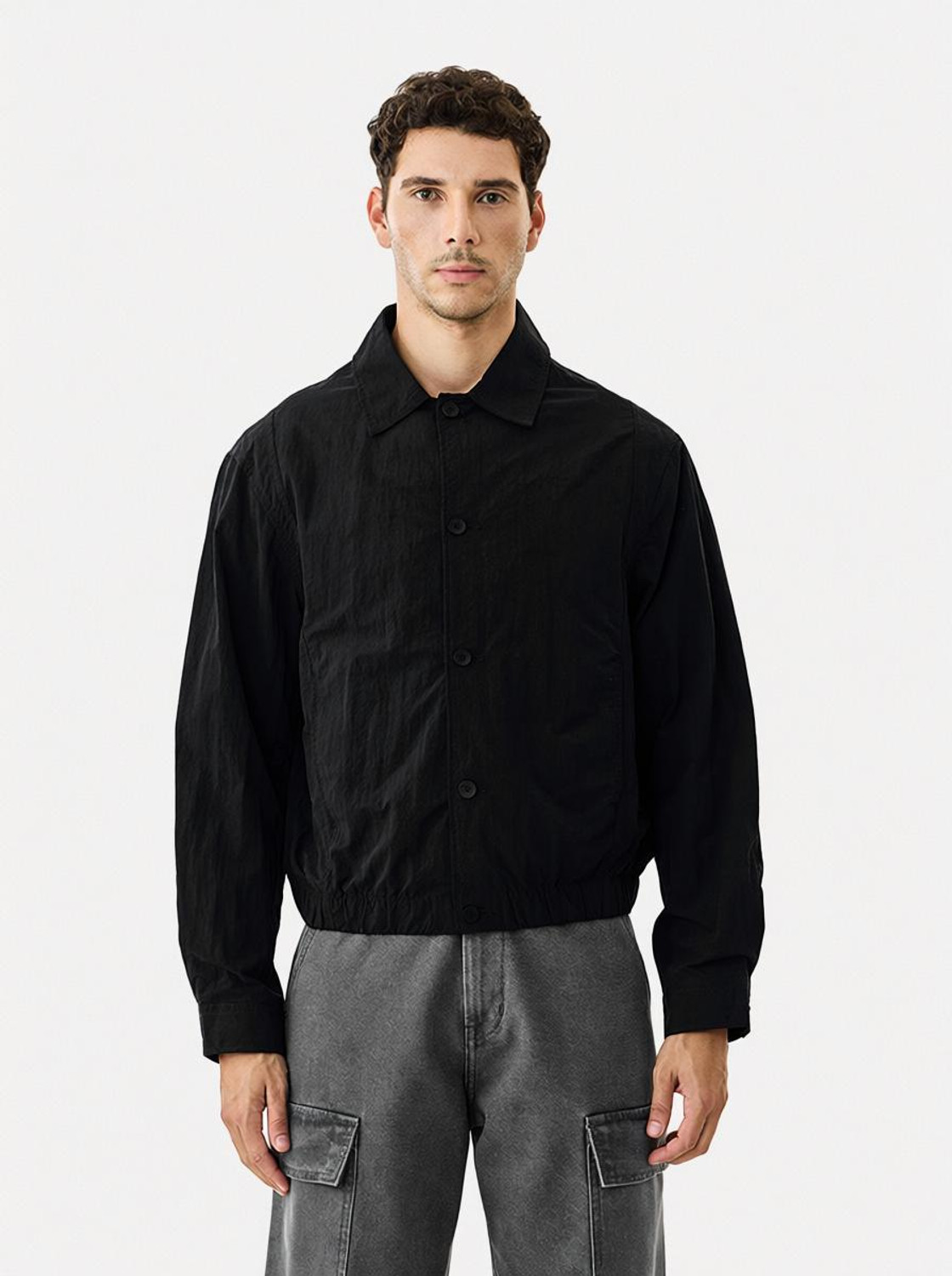 Snitch Full Sleeve Solid Men Jacket