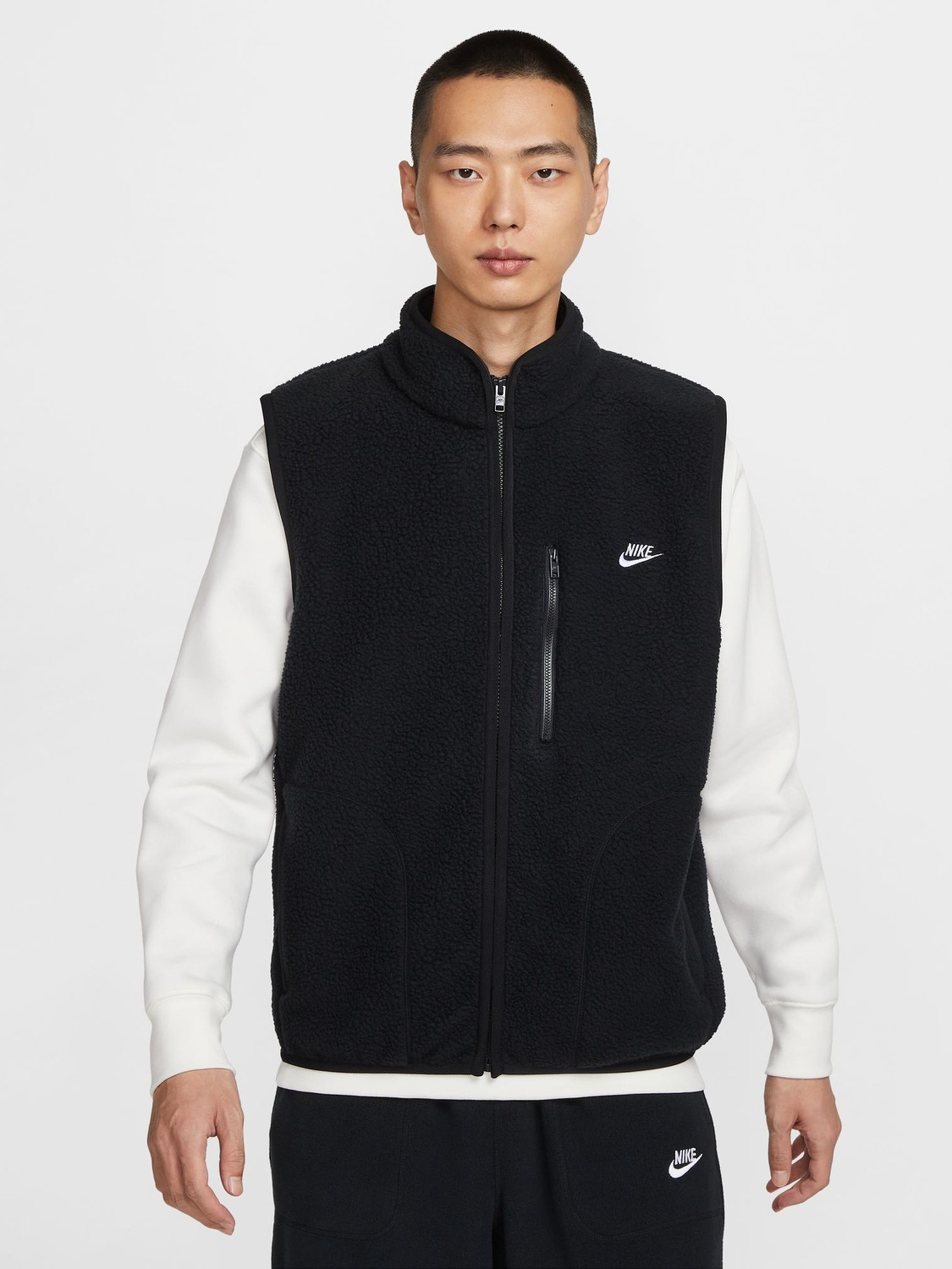 mens nike sleeveless jacket