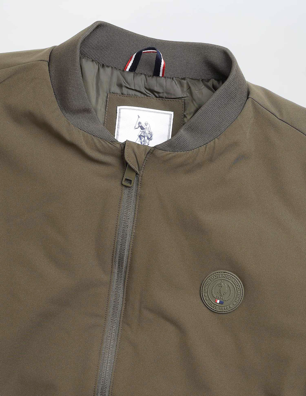 Image of U.S. POLO ASSN. Full Sleeve Solid Men Jacket