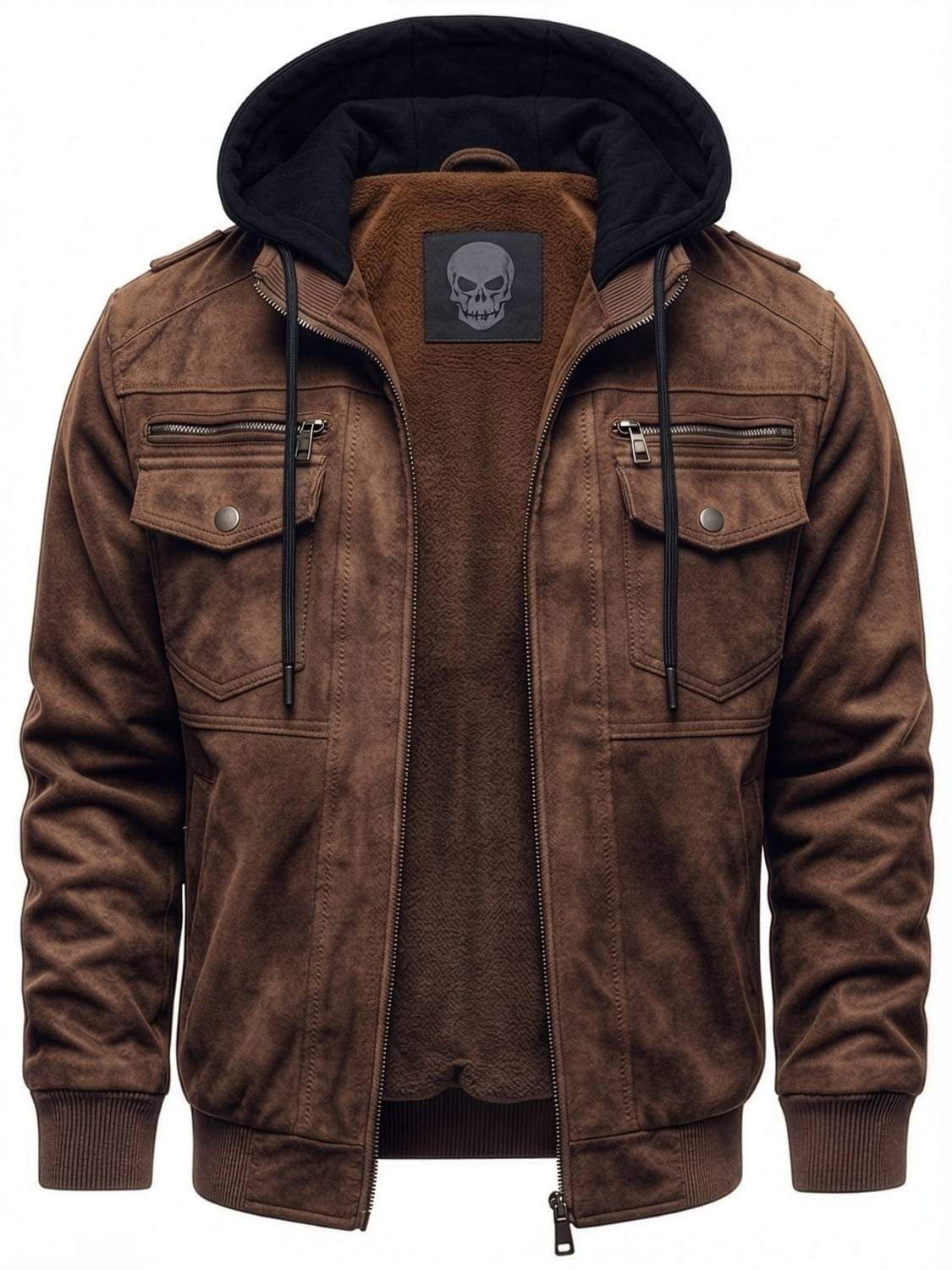 Blaq Ash Full Sleeve Solid Men Jacket Gray - Image 1