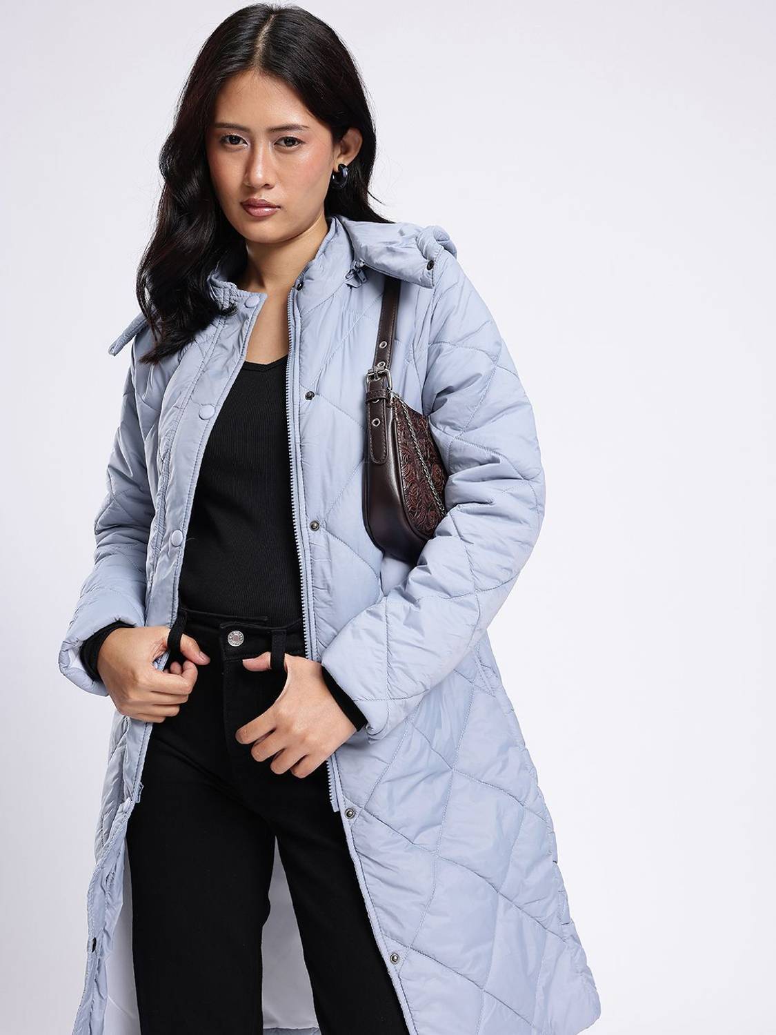 4WRD by Dressberry Full Sleeve Solid Women Padded  Jacket
