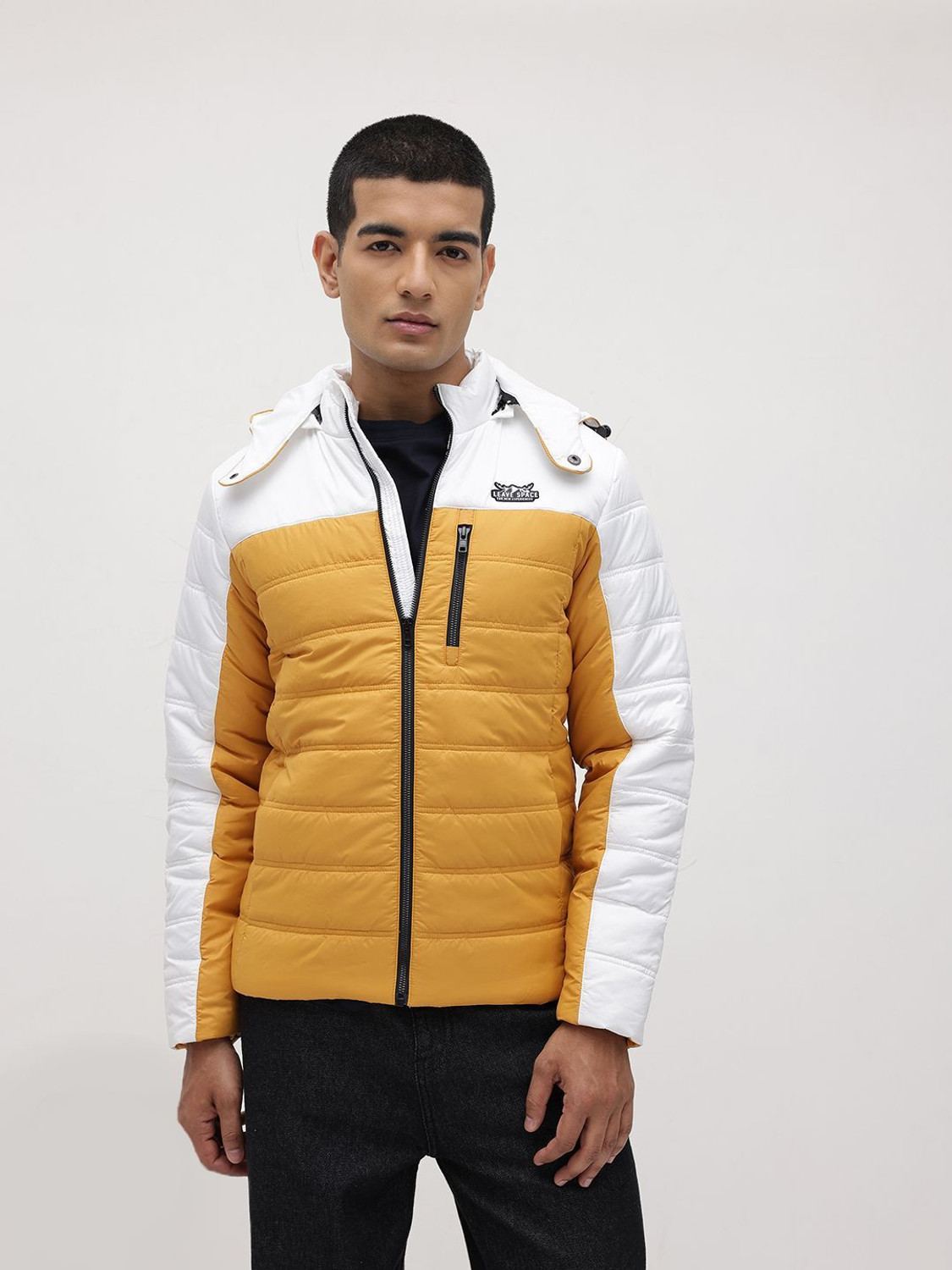 Image of Roadster Full Sleeve Colorblock Men Jacket