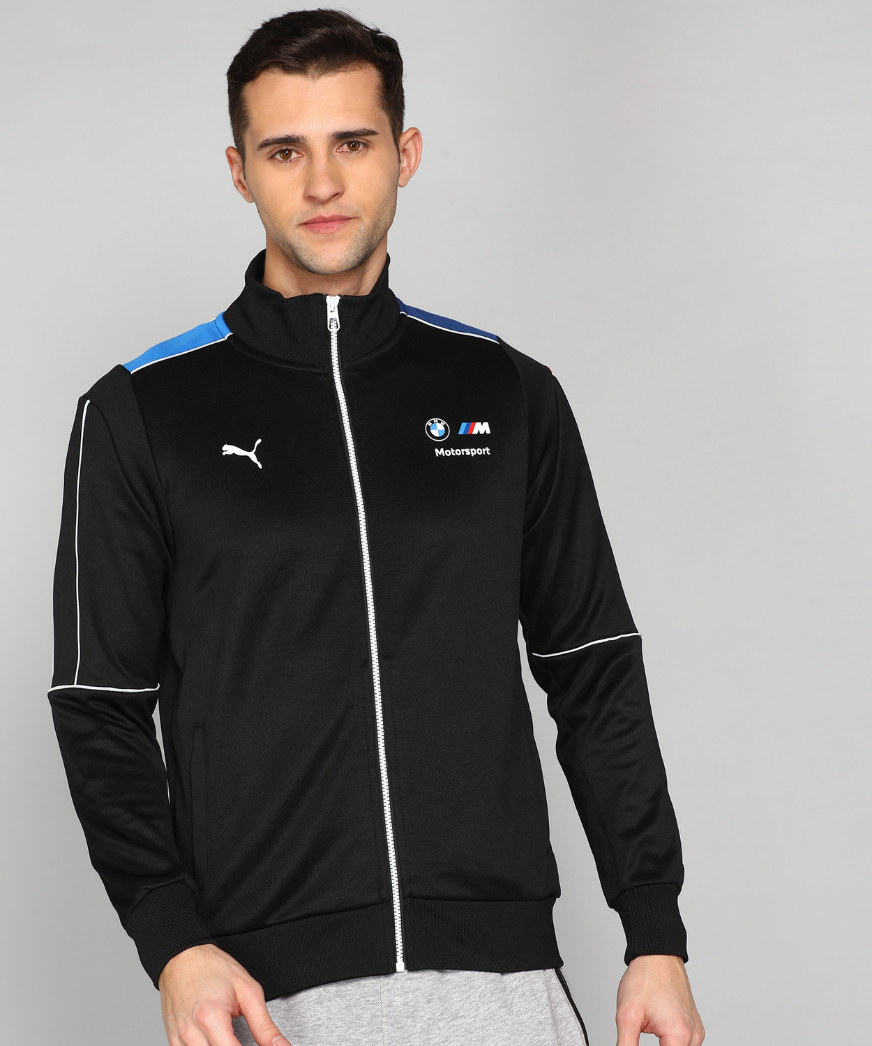 Image of PUMA Full Sleeve Colorblock Men Jacket