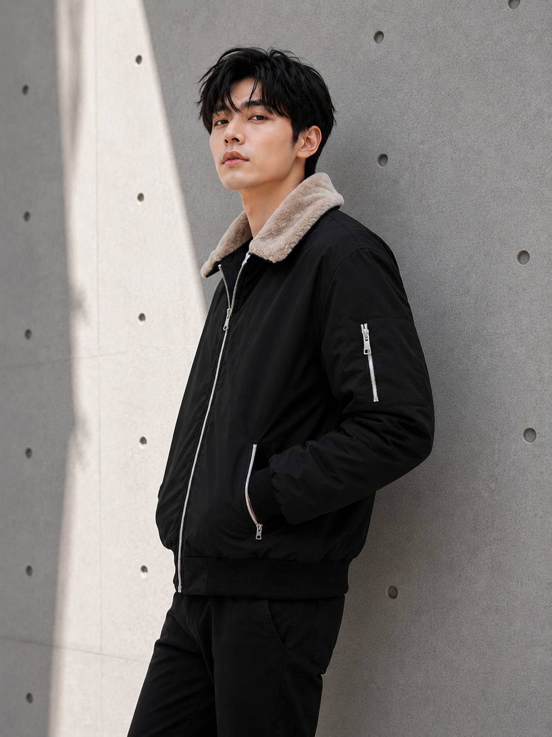 DECANTER Men's Full Sleeve Solid Jacket - Image 4