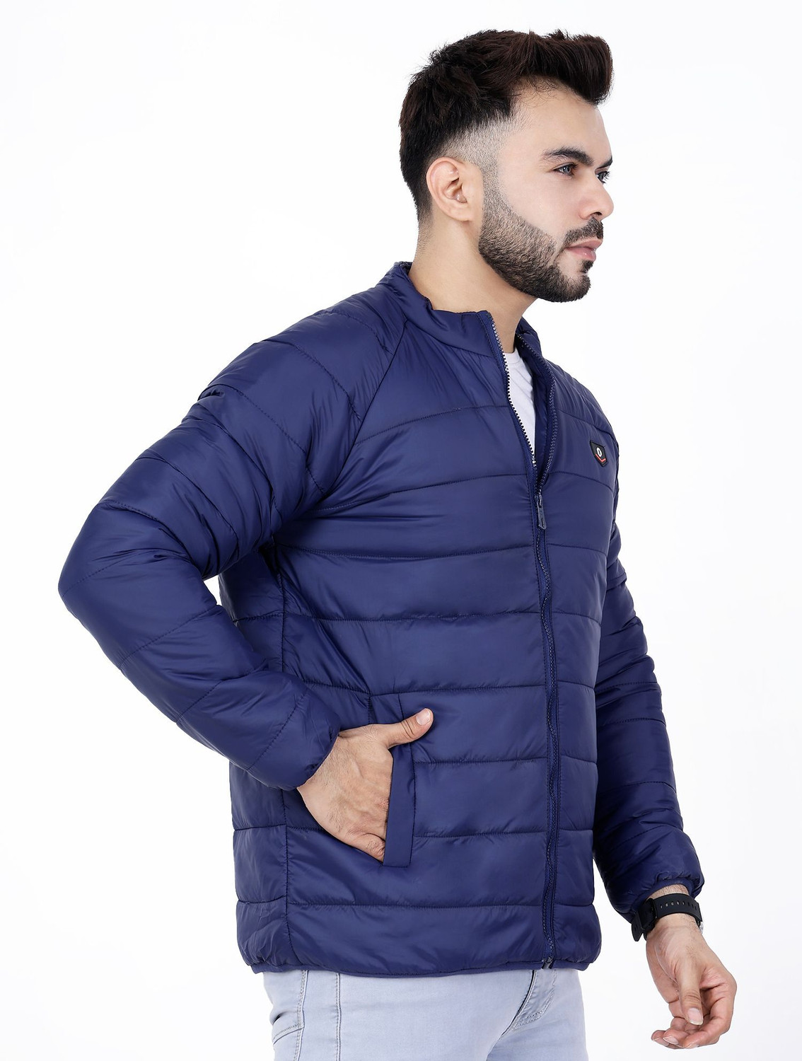 Image of Dollar Full Sleeve Solid Men Jacket