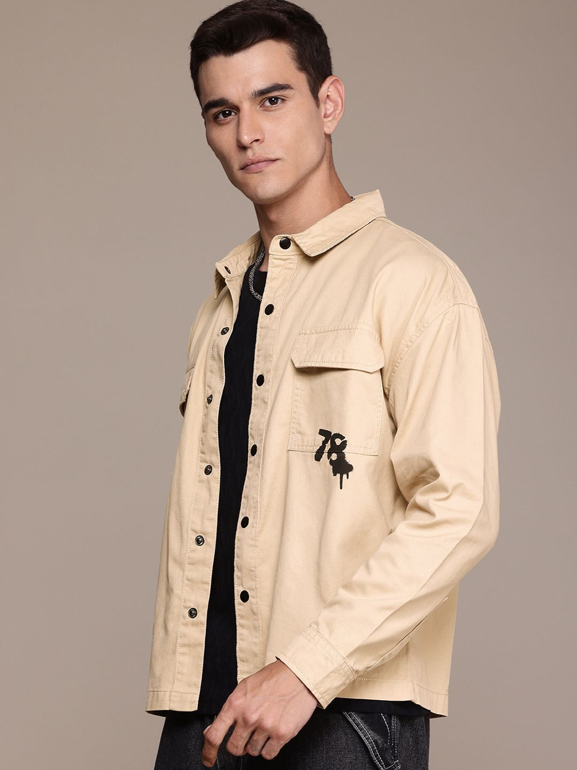 Image of Roadster Full Sleeve Printed Men Jacket
