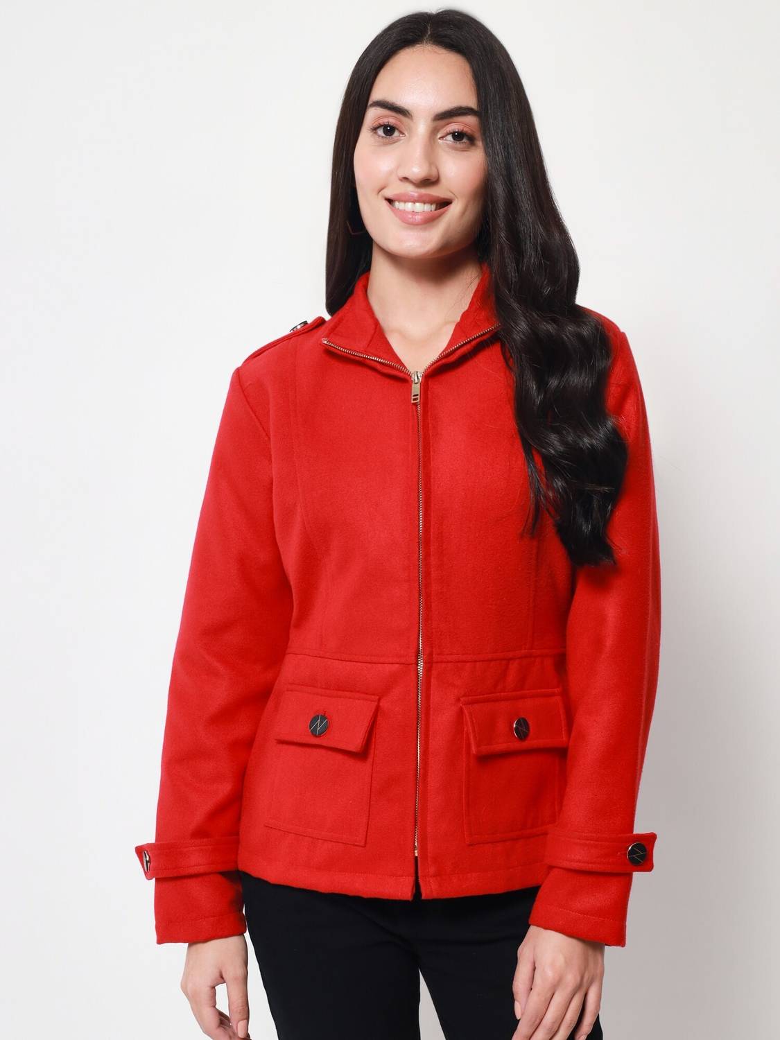 BEATNIK Full Sleeve Solid Women Jacket