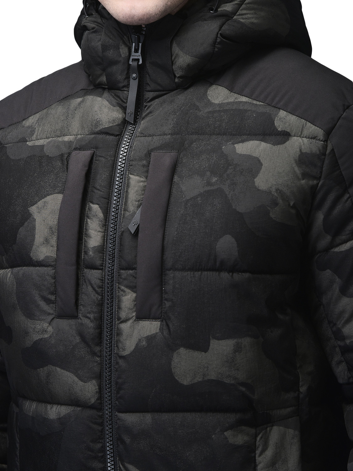 Image of WOODLAND Full Sleeve Camouflage Men Jacket