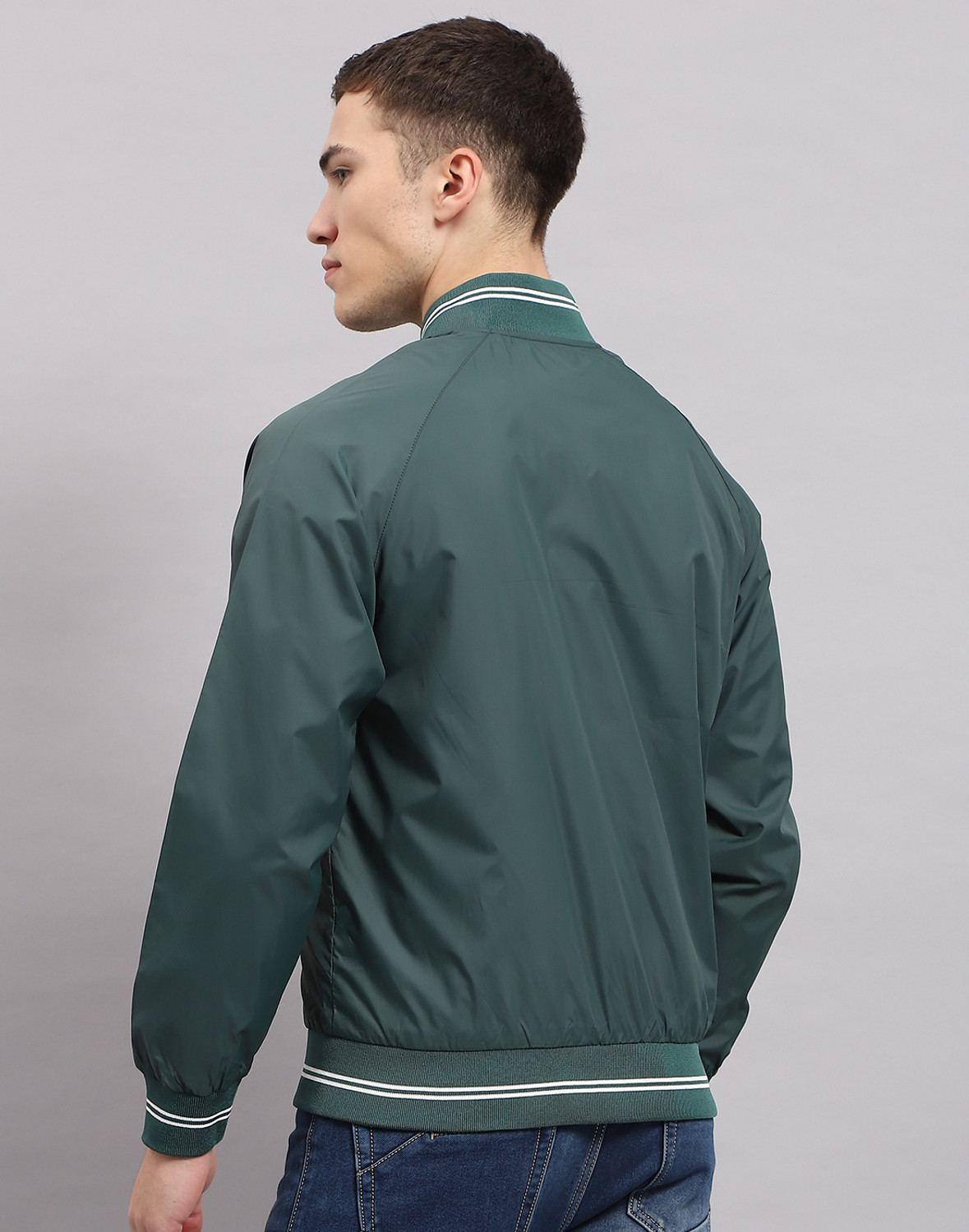 Image of MONTE CARLO Full Sleeve Solid Men Jacket