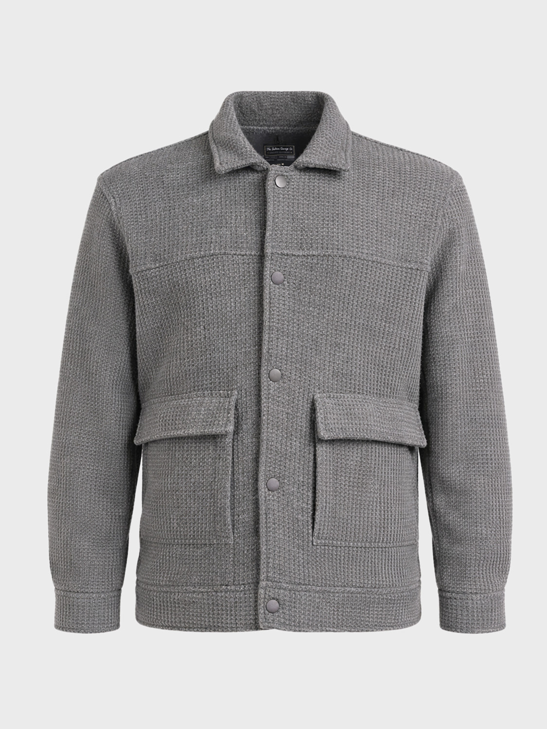 Image of The Indian Garage Co. Full Sleeve Self Design Men Jacket