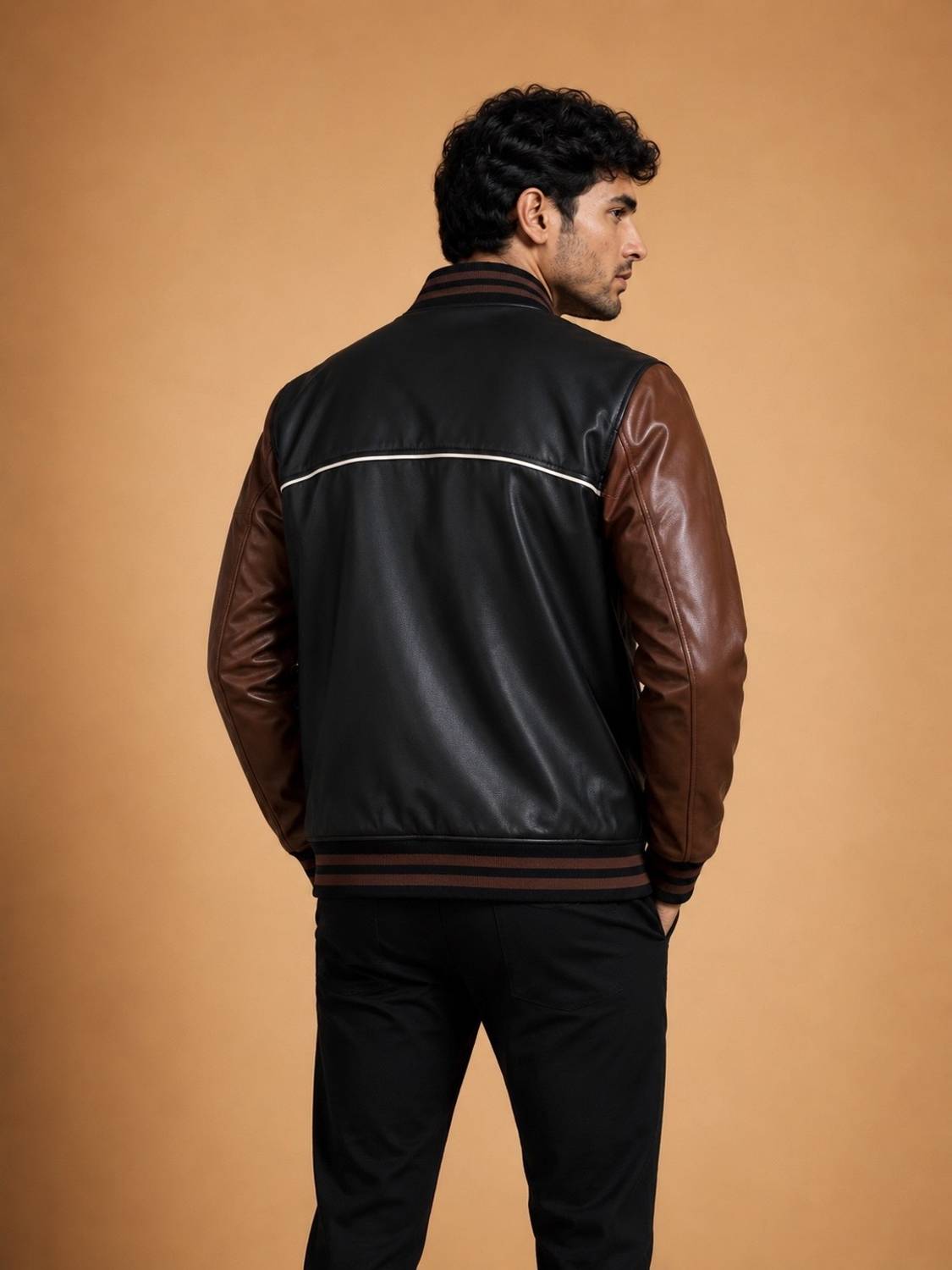 ZYRONA Full Sleeve Colorblock Men Jacket - Image 2