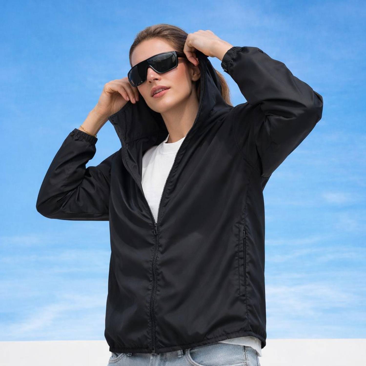 Meerza Full Sleeve Solid Jacket - Image 2