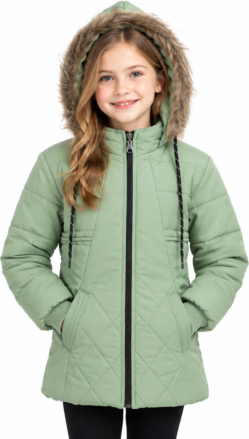 FROSTA Full Sleeve Solid Girls Jacket - Image 1