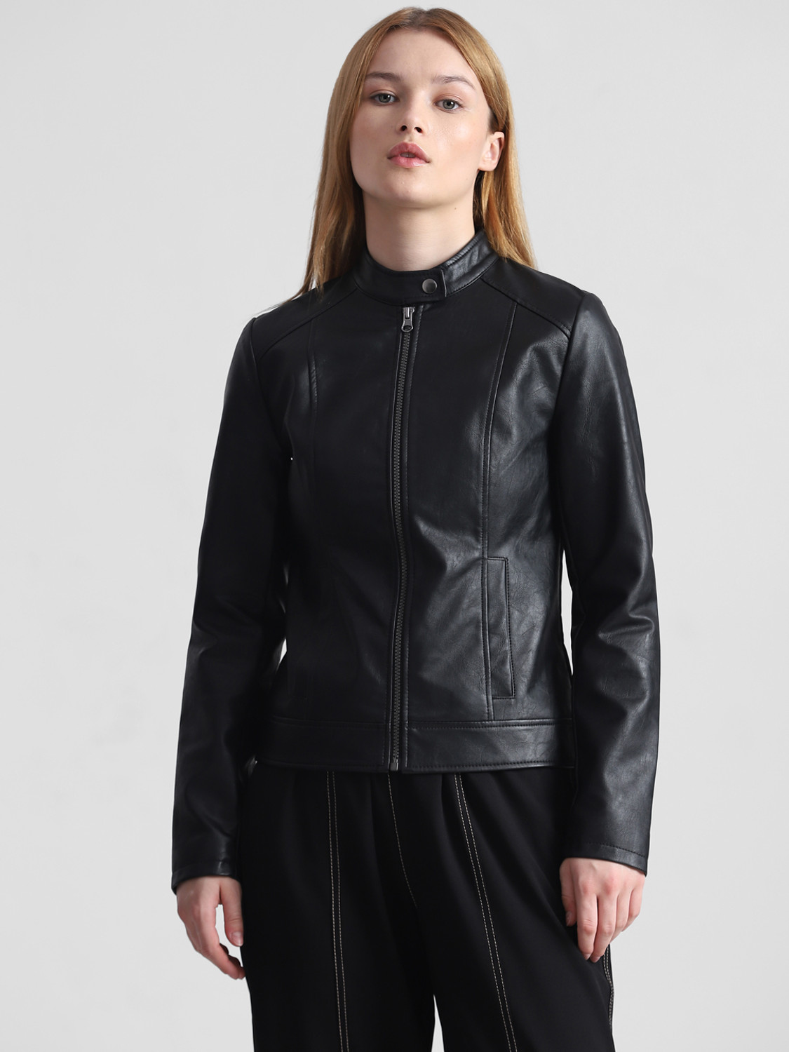 Image of ONLY Full Sleeve Solid Women Jacket