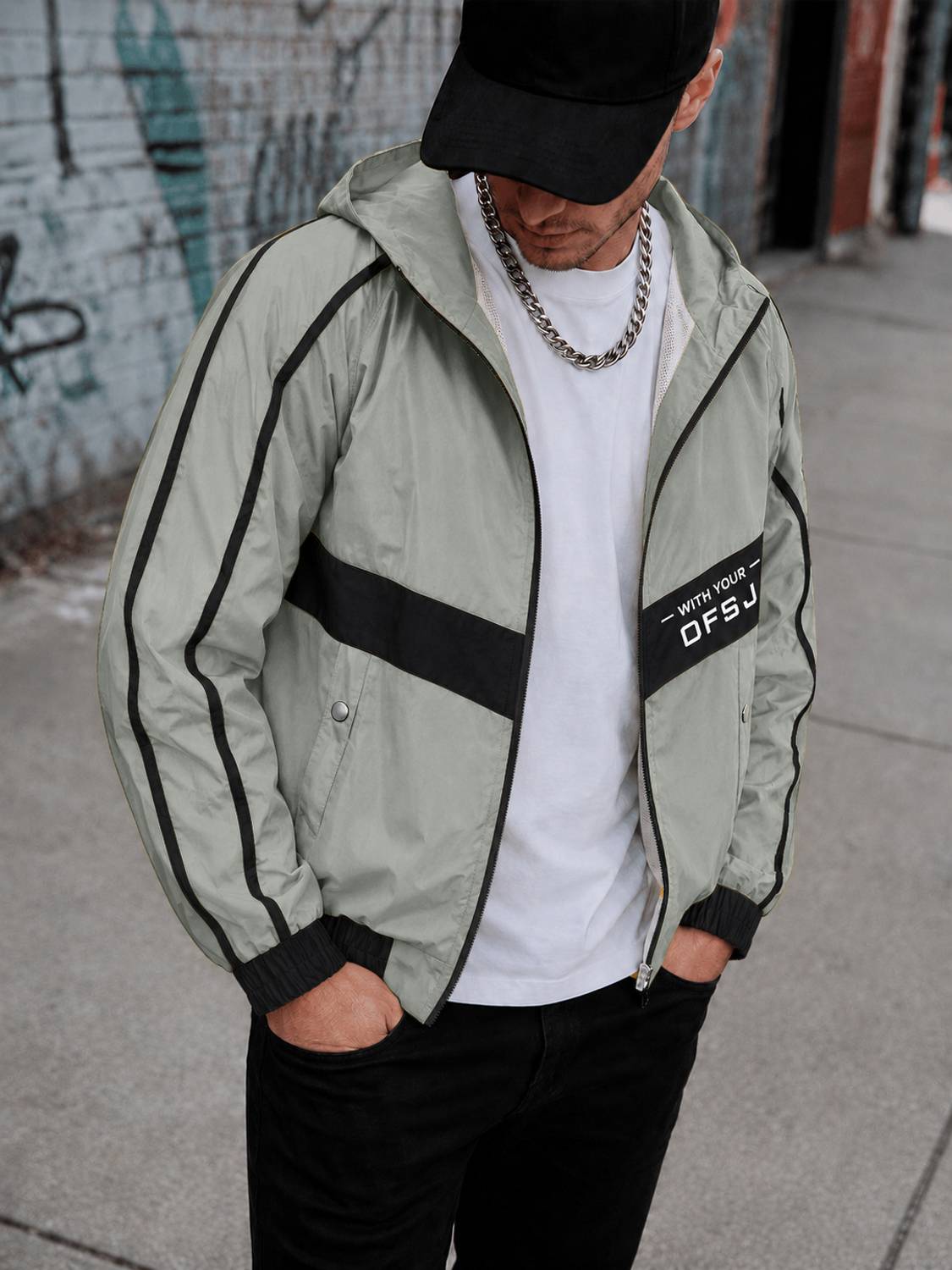 MOTREX Full Sleeve Striped Men Jacket - Image 4
