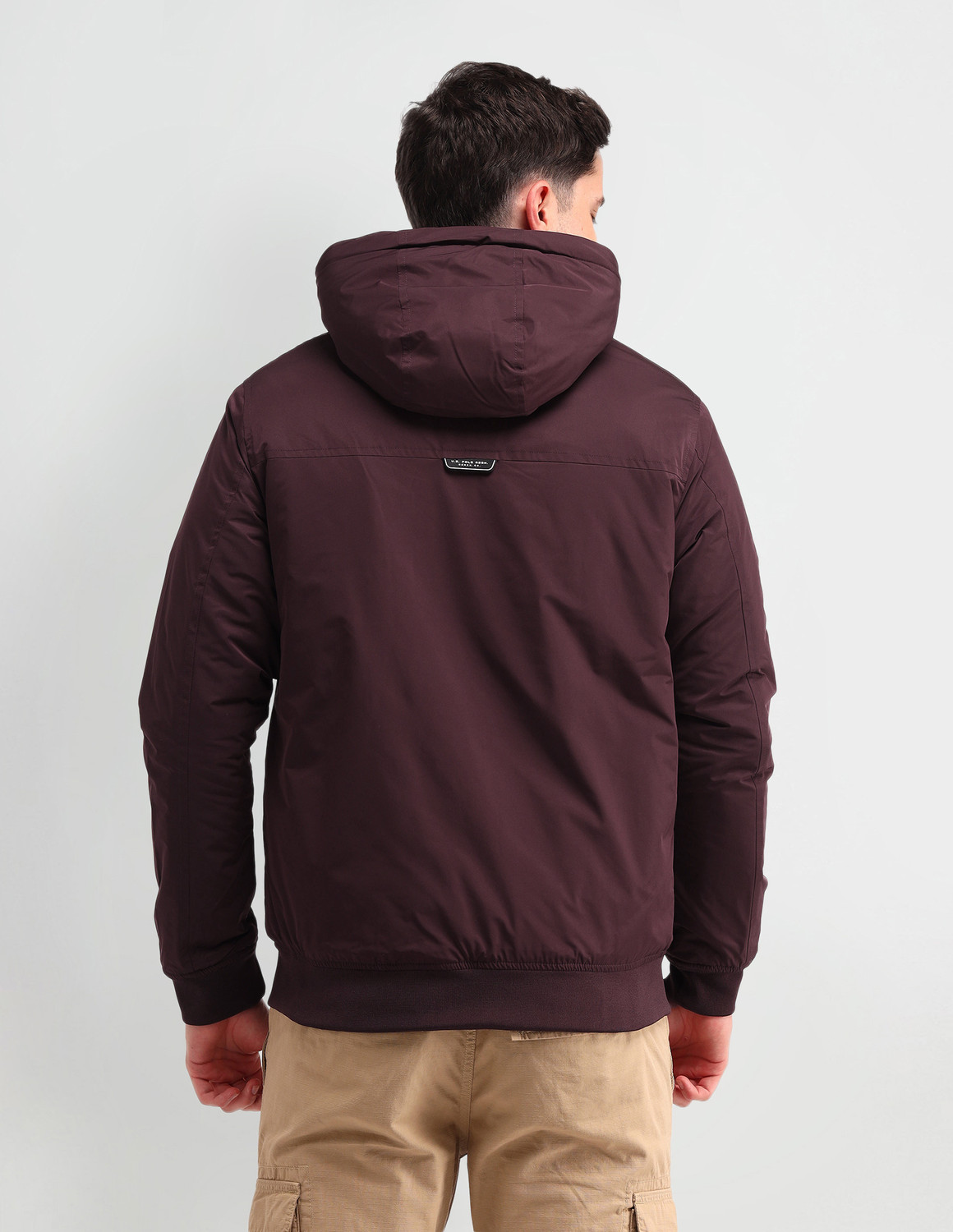 Image of U.S. POLO ASSN. Full Sleeve Solid Men Jacket