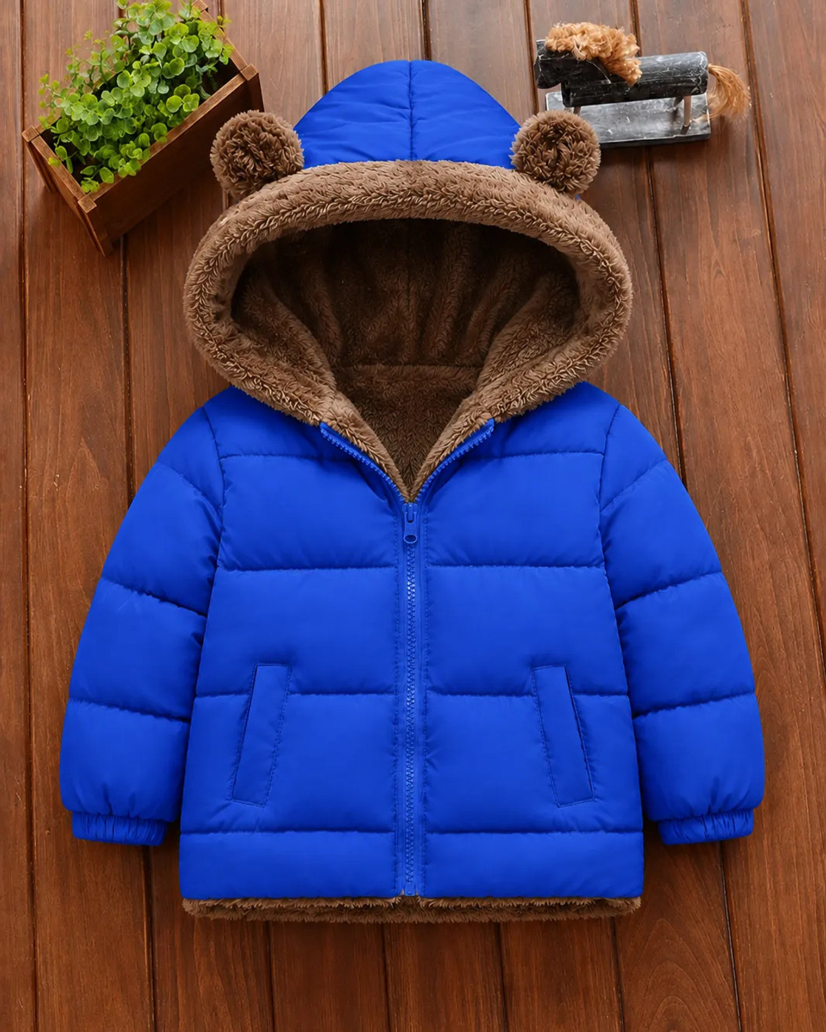 Image of FUTSE PENO Boys & Girls Solid Casual Jacket