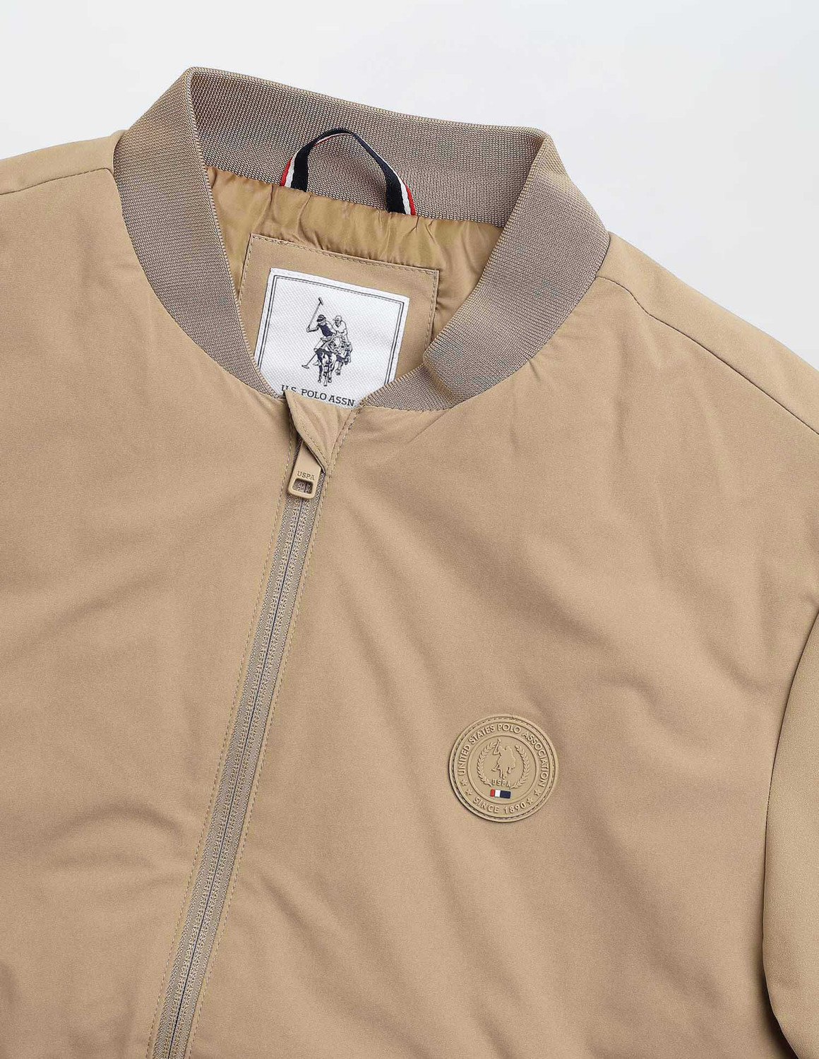 Image of U.S. POLO ASSN. Full Sleeve Solid Men Jacket