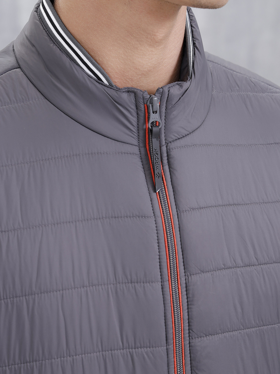 Image of WROGN Men Solid Casual Jacket
