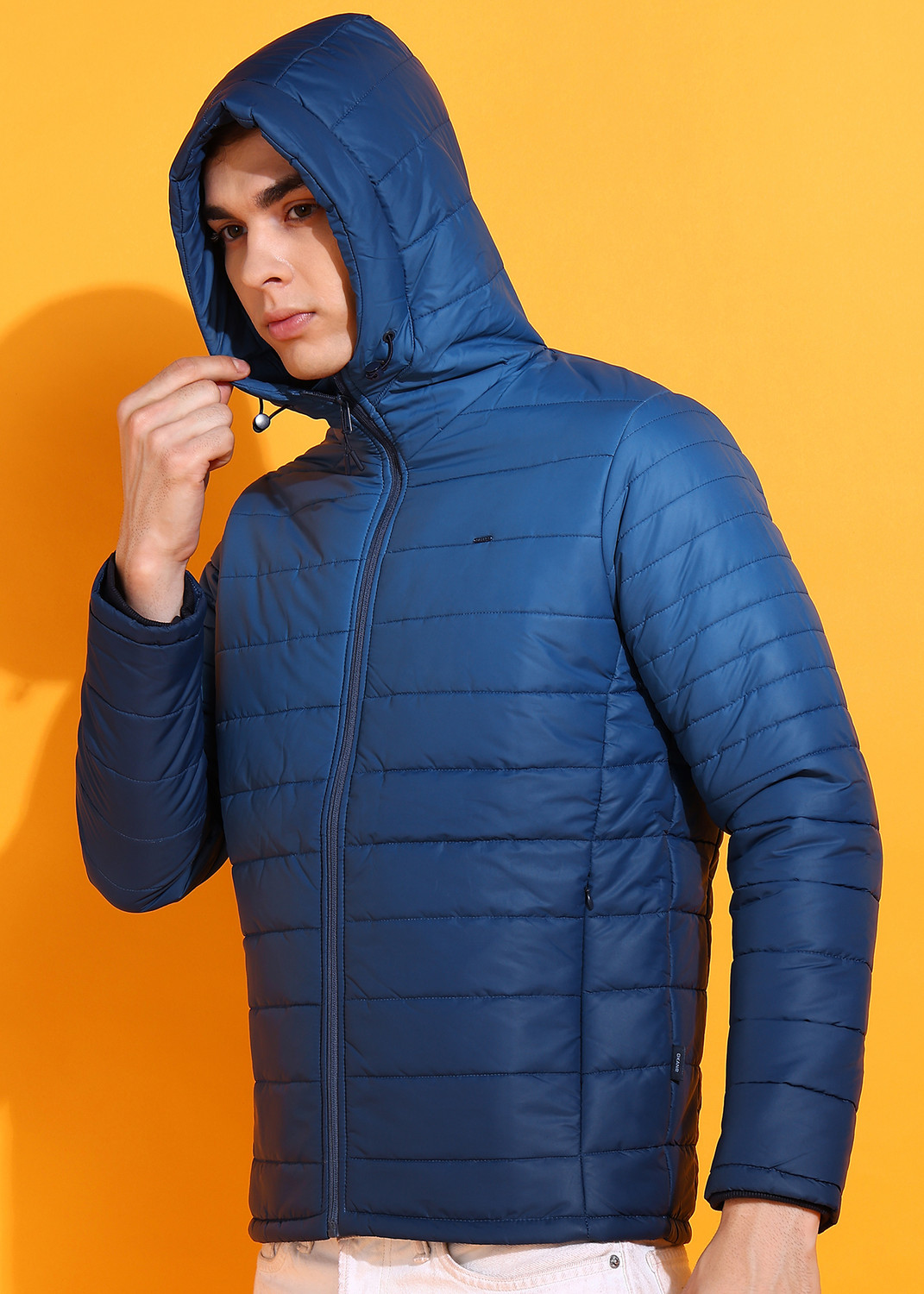 Image of OKANE Full Sleeve Solid Men Jacket