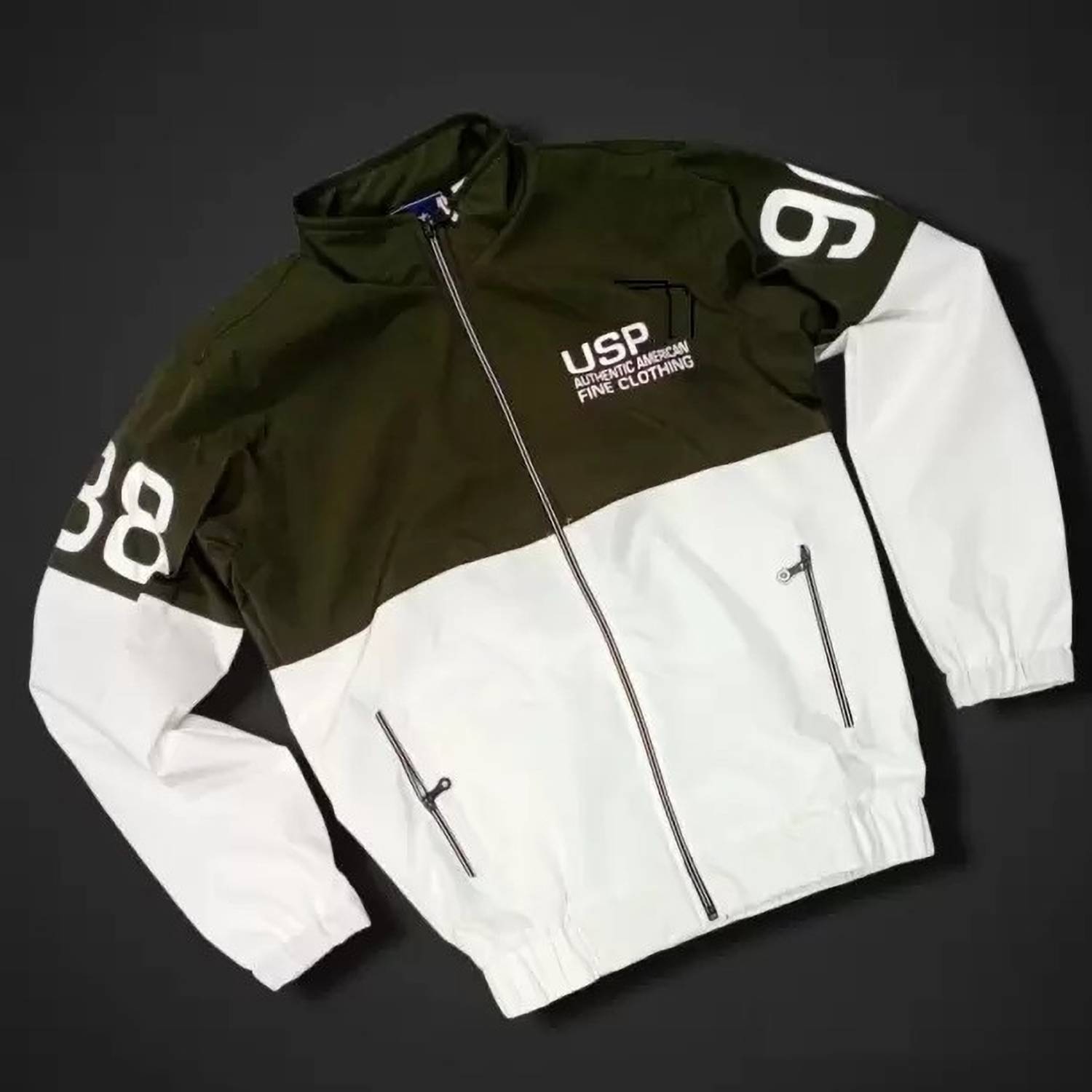 ジャケット・アウター FIFTEEN LOVE ~NKzip white~ (U:nity size) Buy Cozy Fleece Full-Zip Mock Neck Jacket Online - Style ID