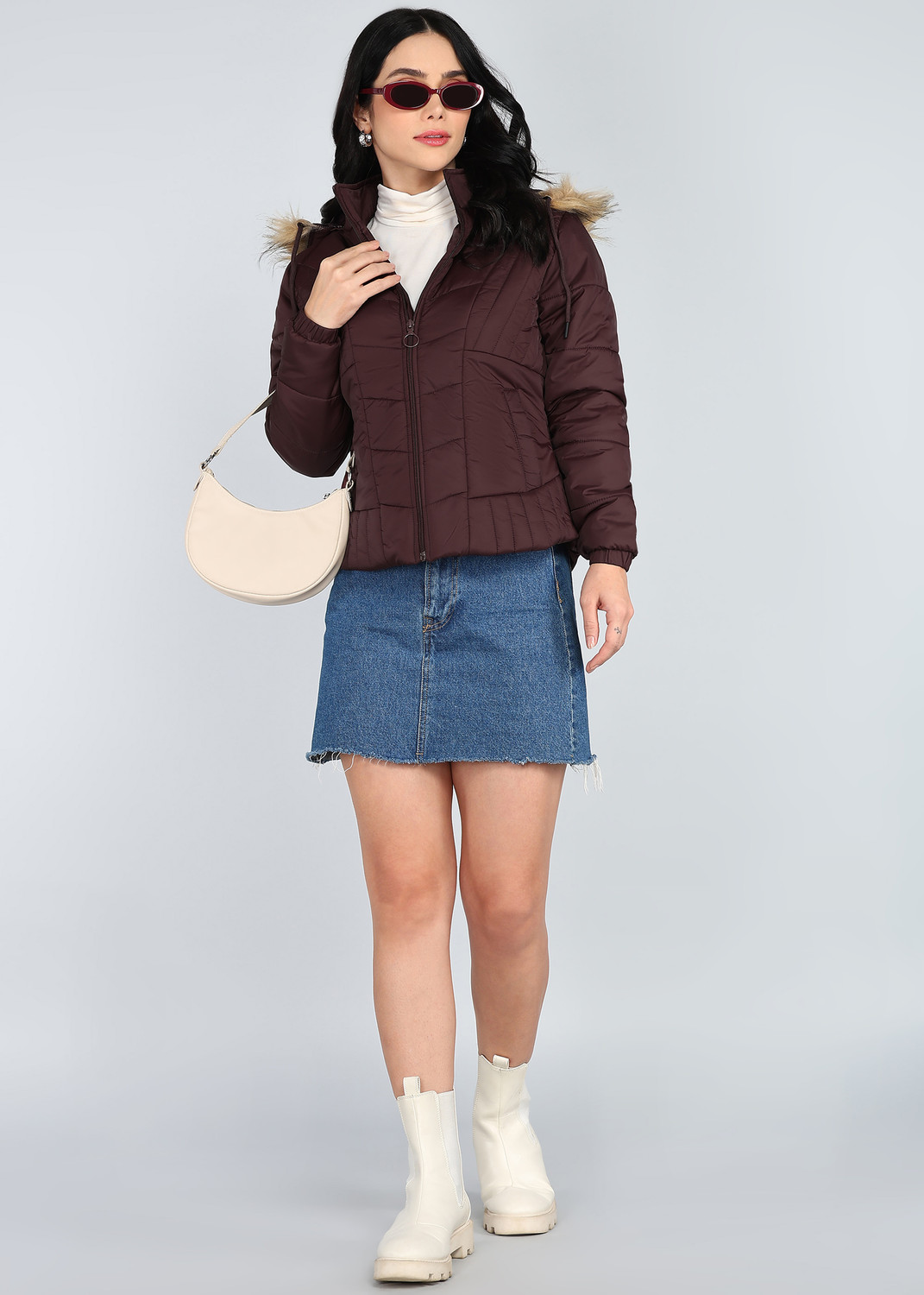Image of Fort Collins Full Sleeve Solid Women Jacket