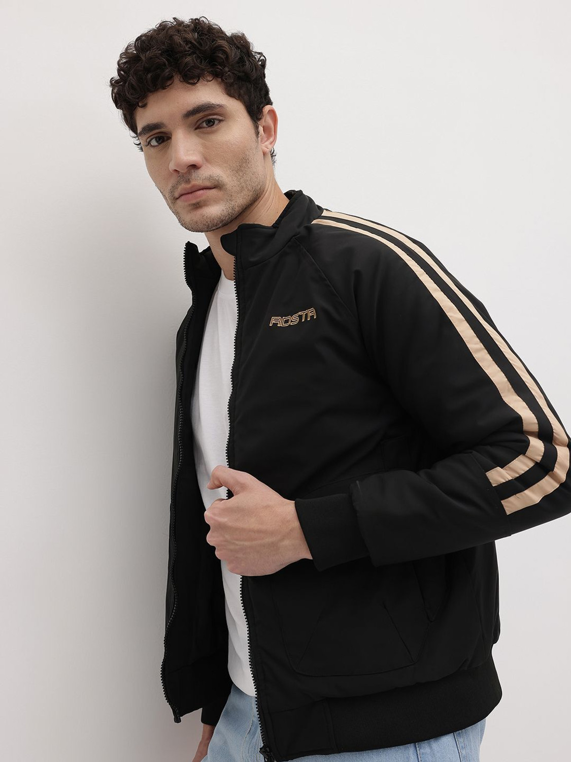 Image of Roadster Full Sleeve Solid Men Jacket