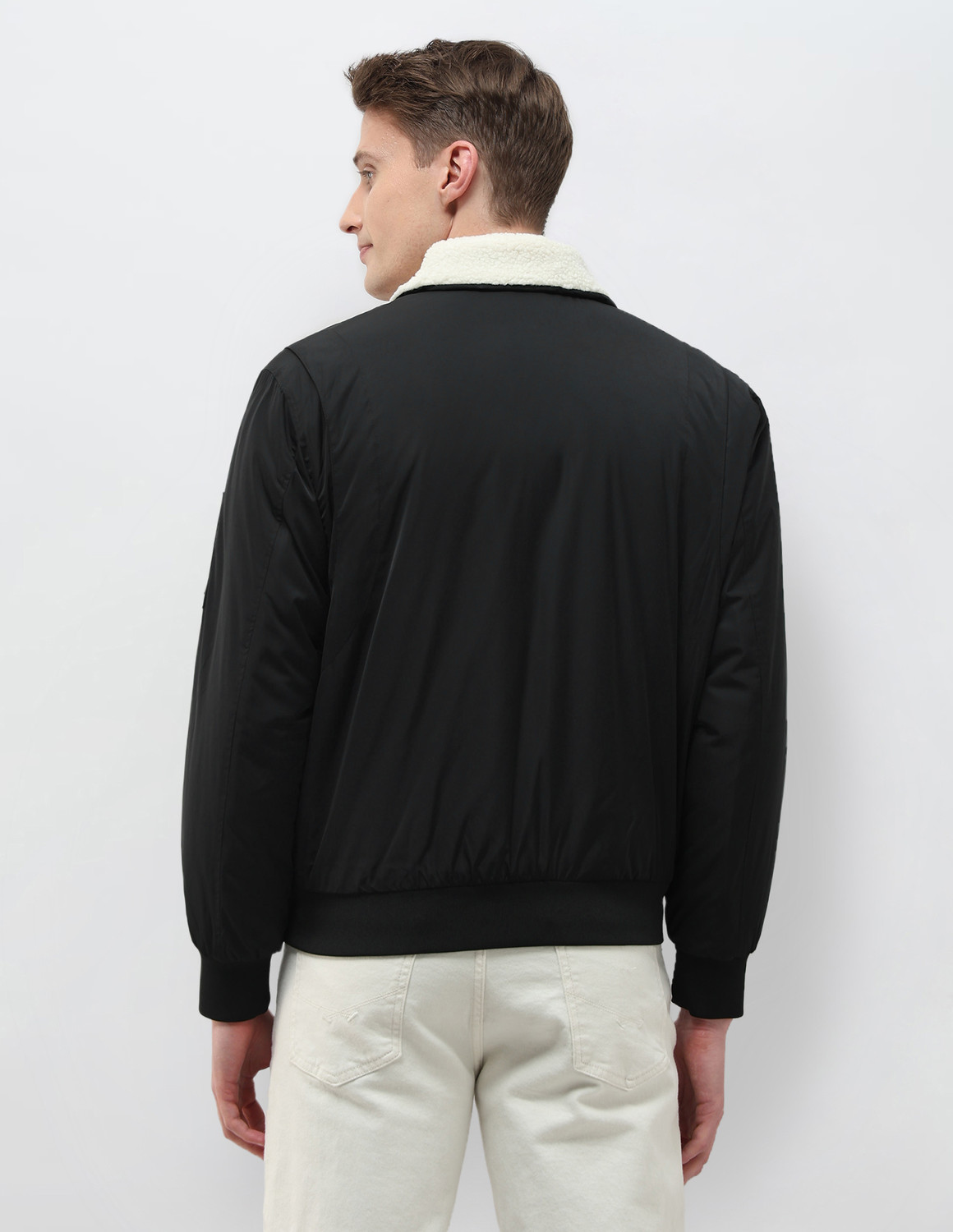 Image of U.S. Polo Assn. Denim Co. Full Sleeve Solid Men Jacket