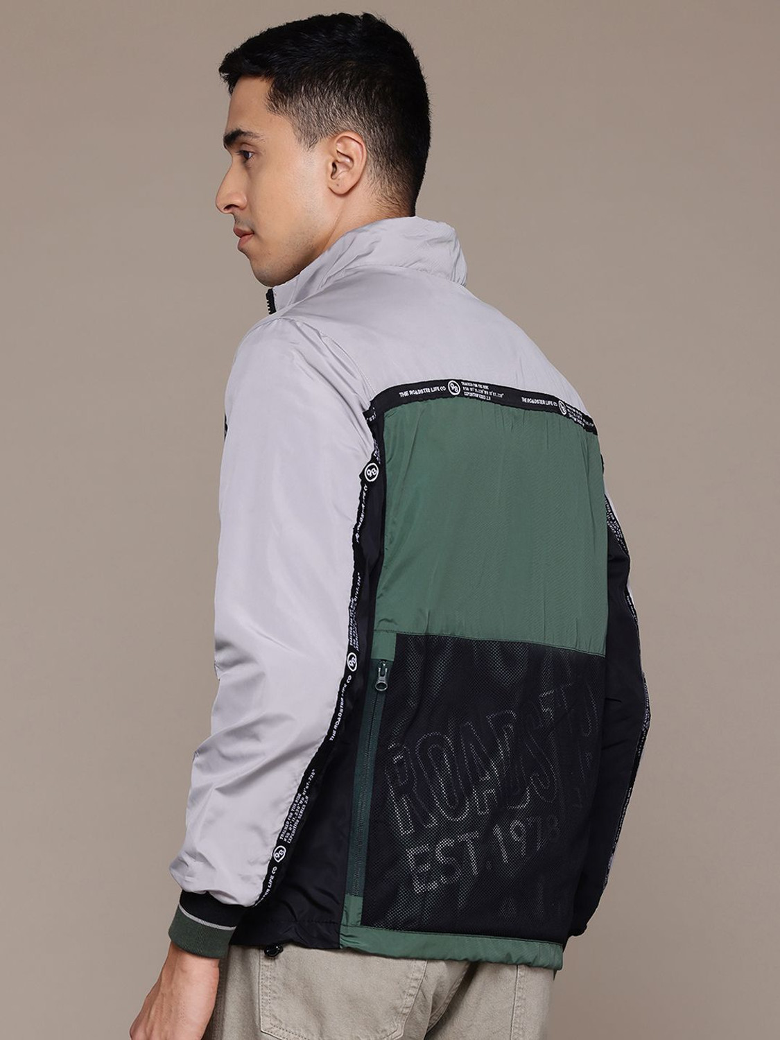 Image of Roadster Full Sleeve Printed Men Jacket