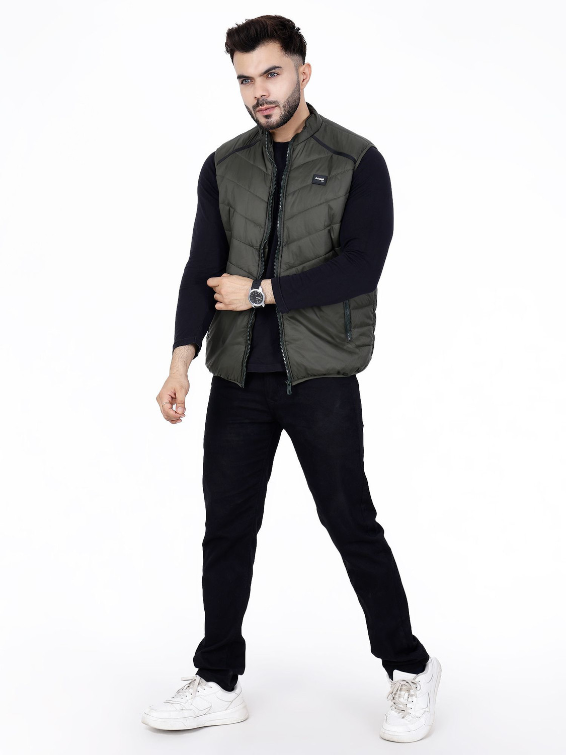 Image of Dollar Sleeveless Solid Men Jacket