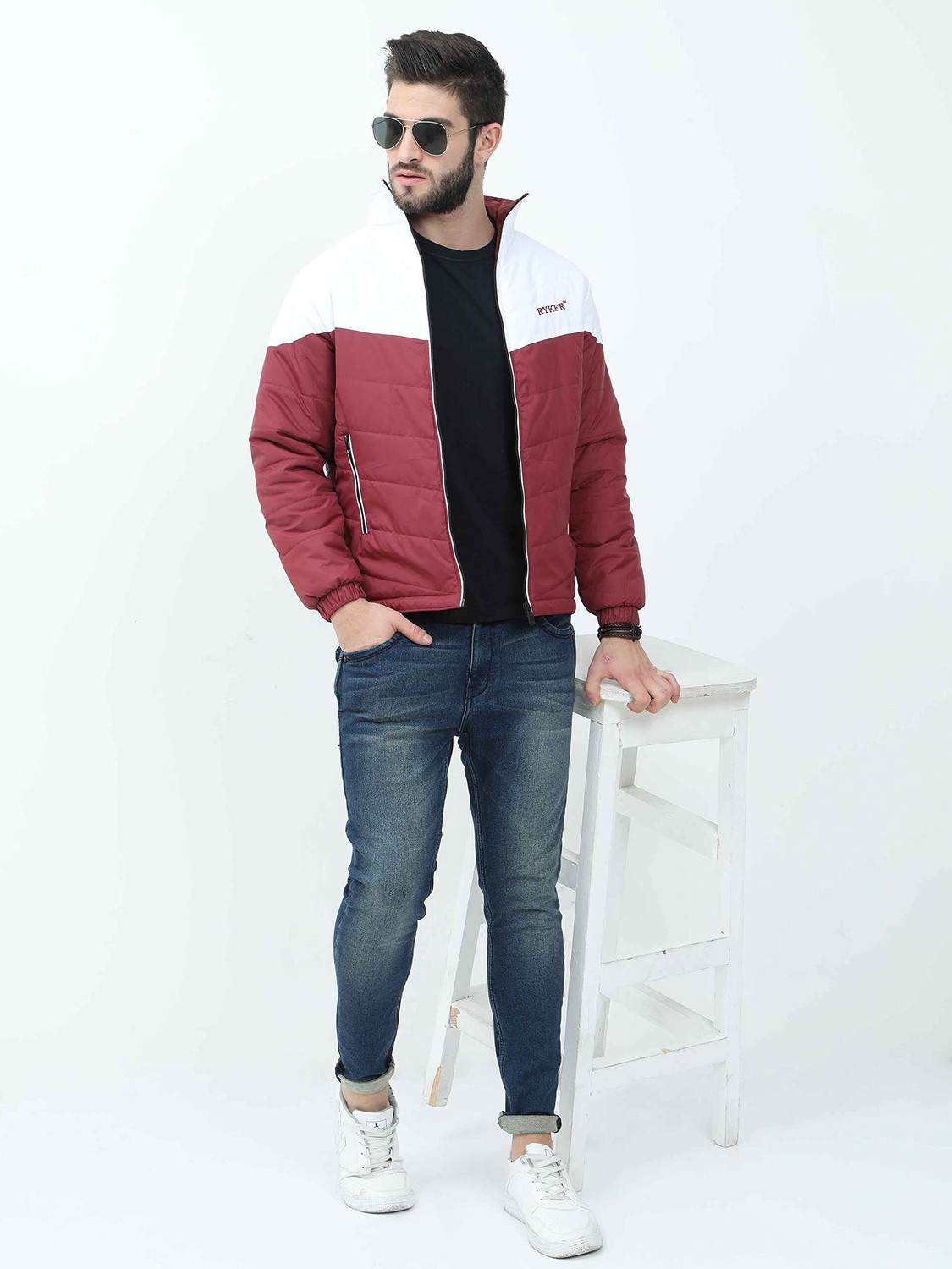 Image of Ryker Full Sleeve Colorblock Men Jacket