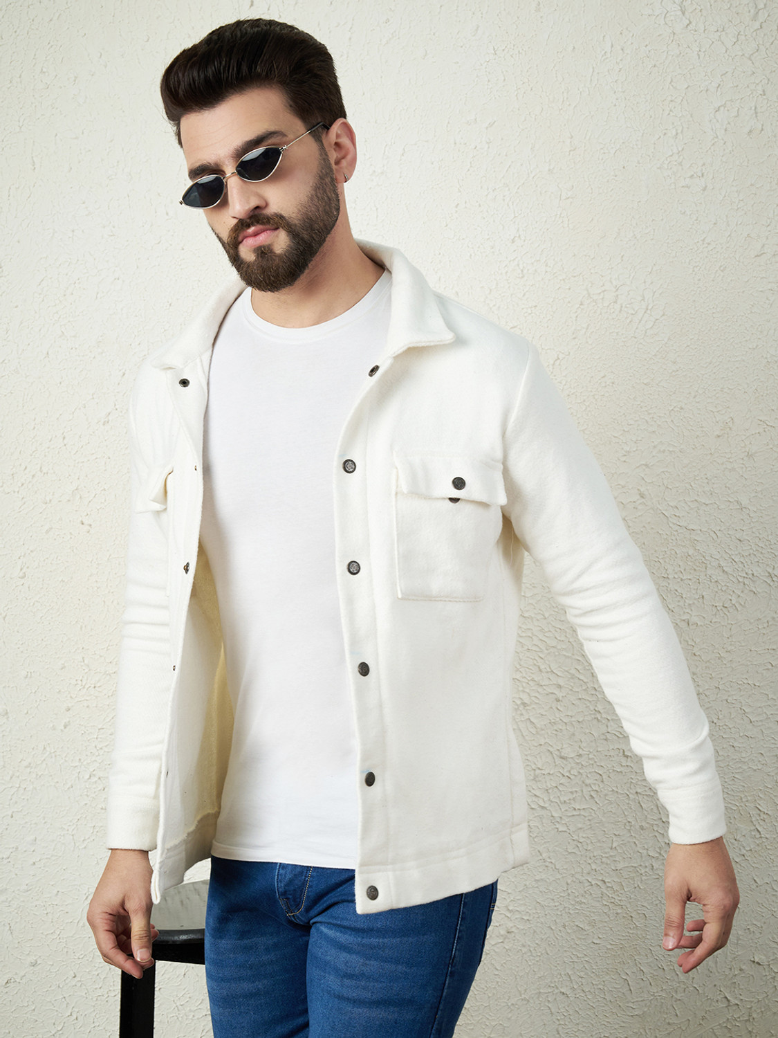 Image of Bigreams Full Sleeve Solid Men Jacket