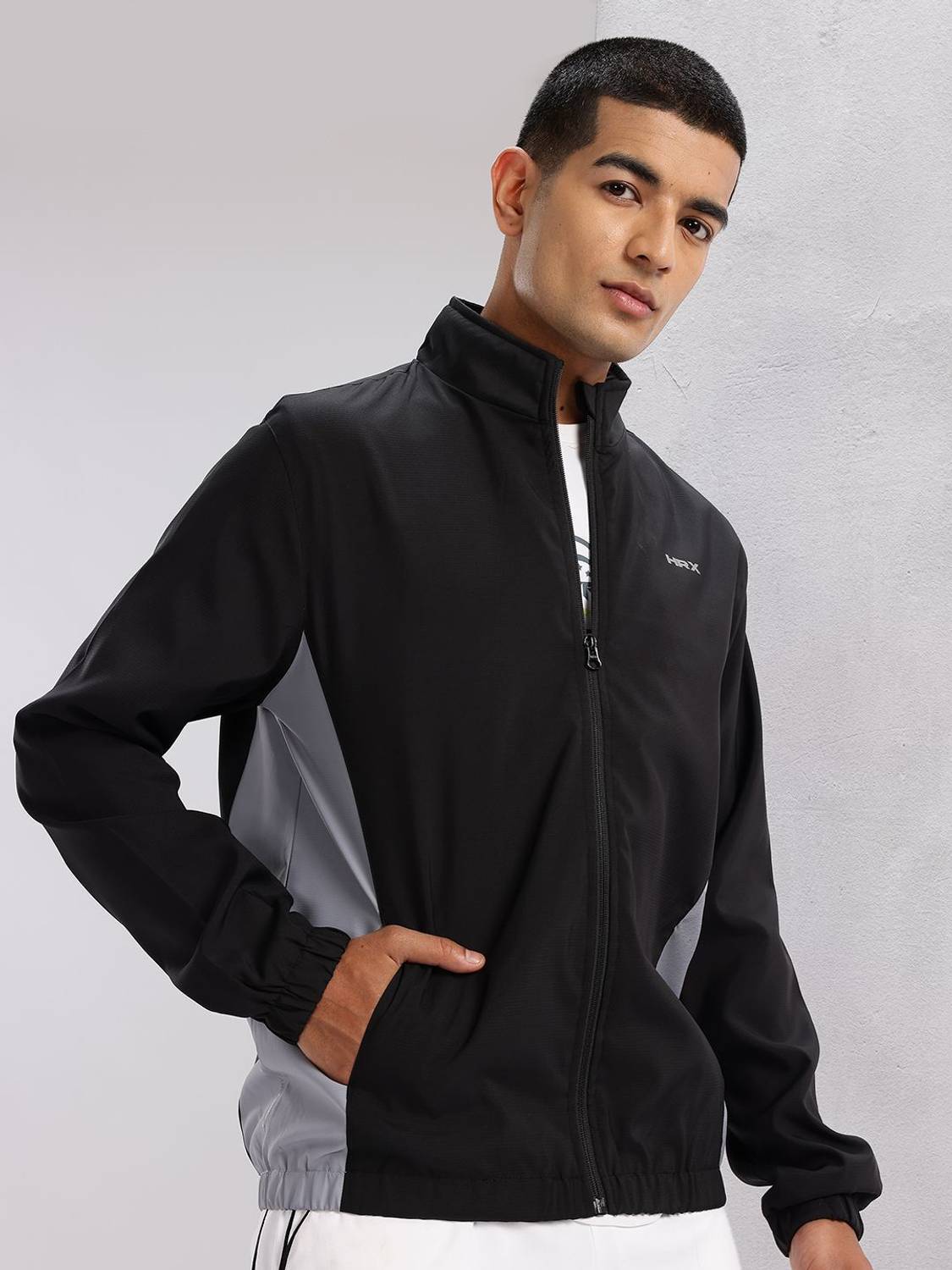 HRX by Hrithik Roshan Full Sleeve Colorblock Men Jacket
